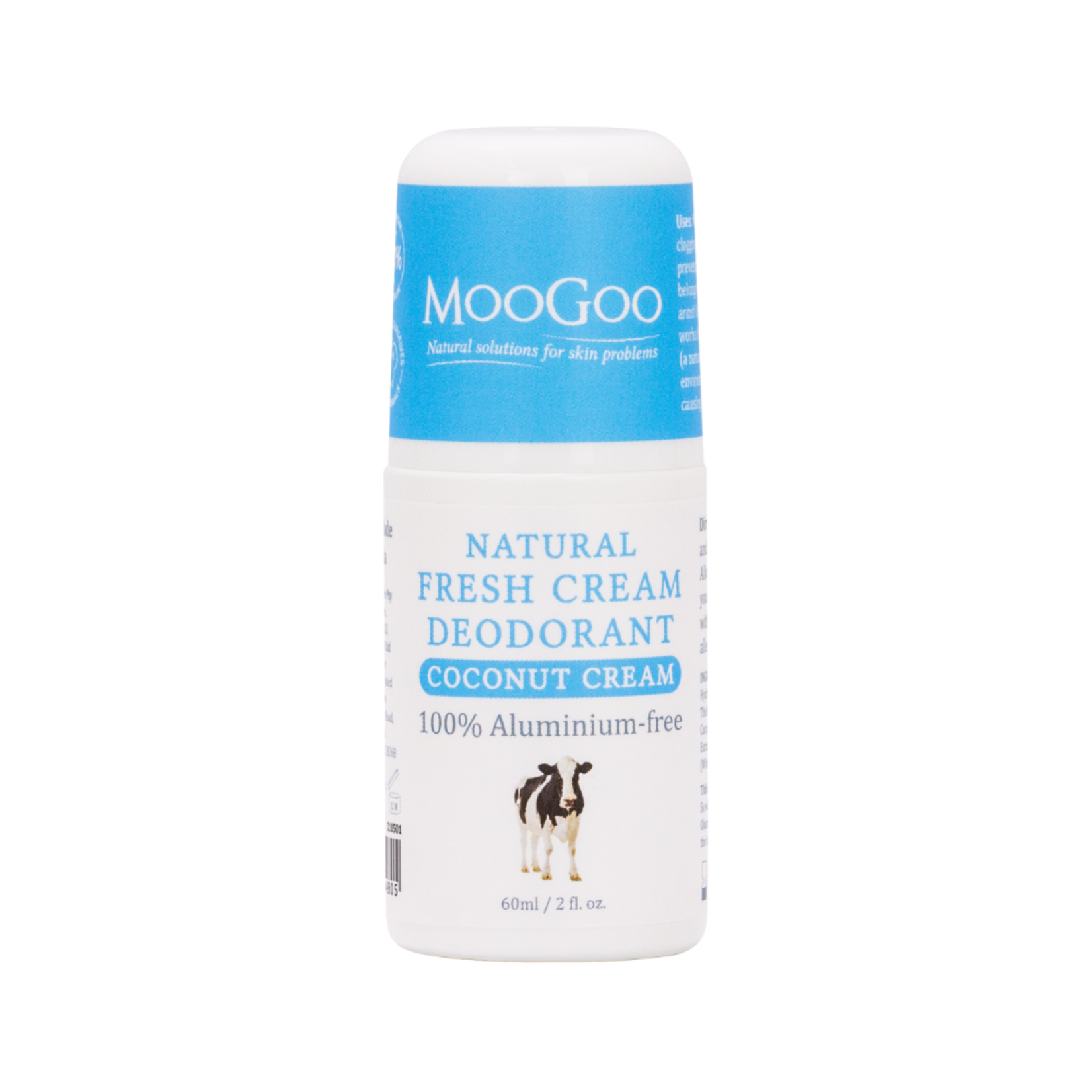 MooGoo MooGoo Fresh Cream Deodorant 60ml Coconut Cream