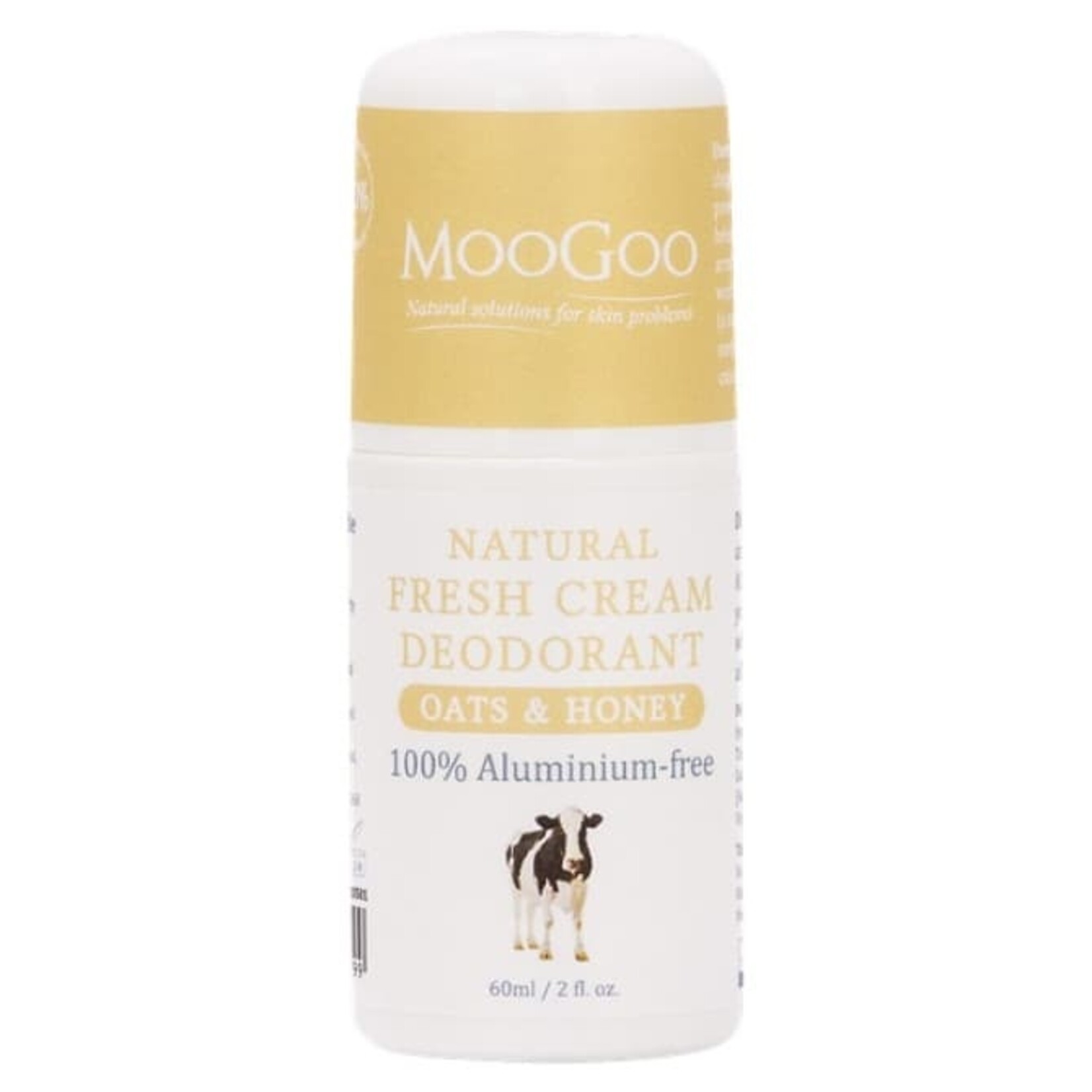 MooGoo MooGoo Fresh Cream Deodorant 60ml Oats & Honey