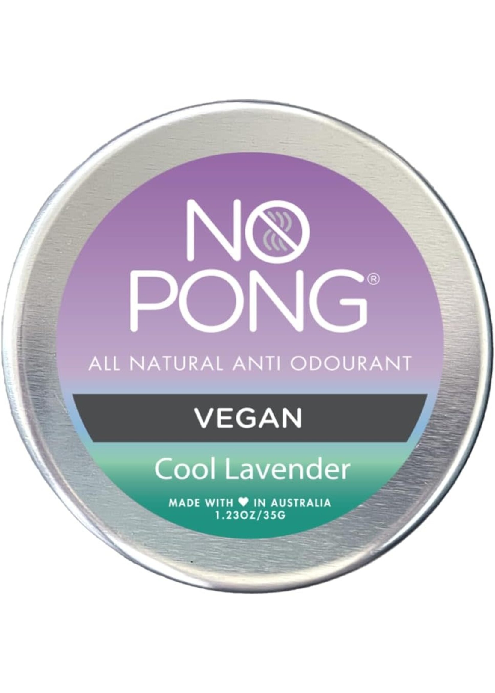 No Pong No Pong Vegan Low Bicarb 35g Cool Lavender