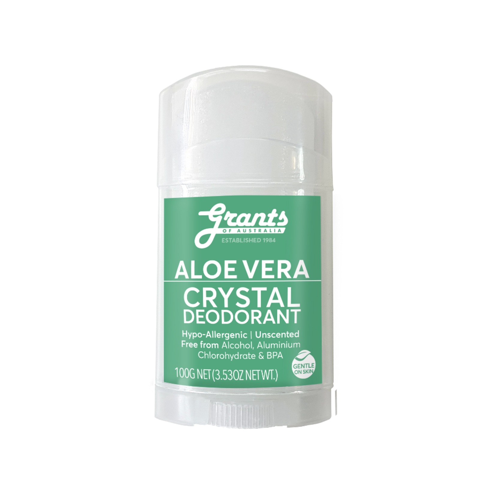 Grant's Grants Crystal Deodorant 100g Aloe Vera