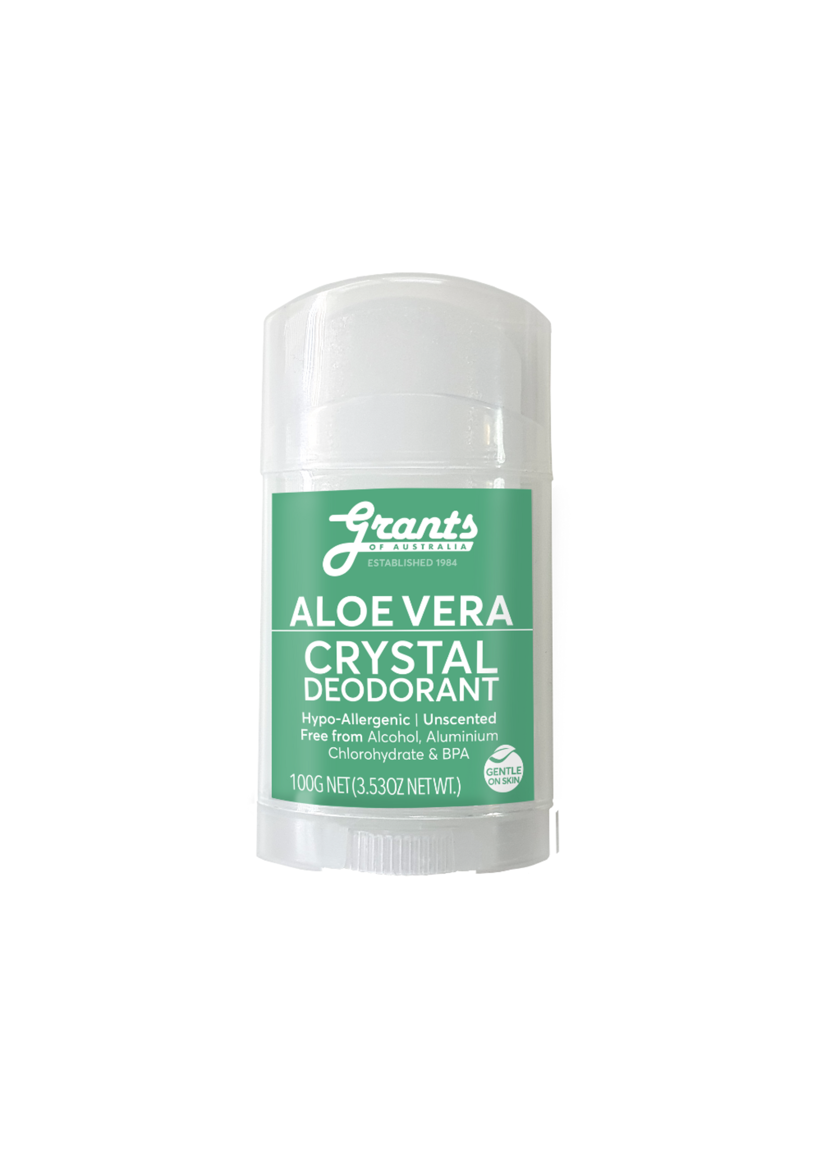 Grant's Grants Crystal Deodorant 100g Aloe Vera