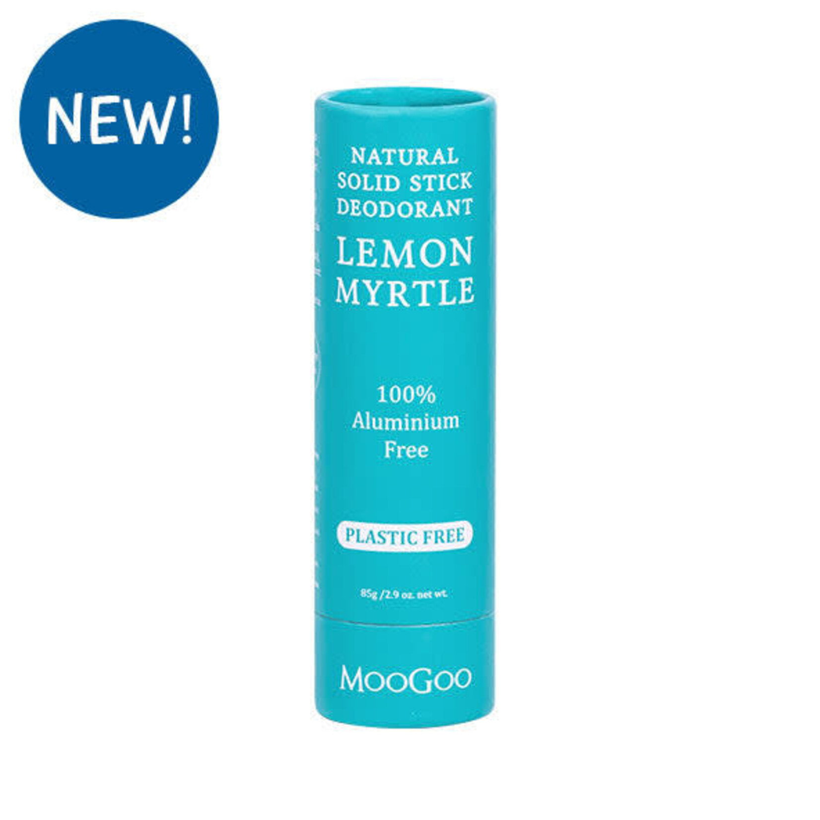 MooGoo MooGoo Solid Stick Deodorant 100% Aluminium Free 60ml Lemon Myrtle ( DNR)
