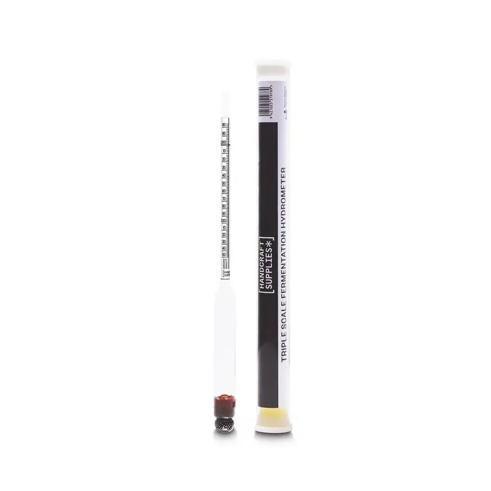 Handcraft Supplies Handcraft Supplies Triple scale Hydrometer with Trial jar