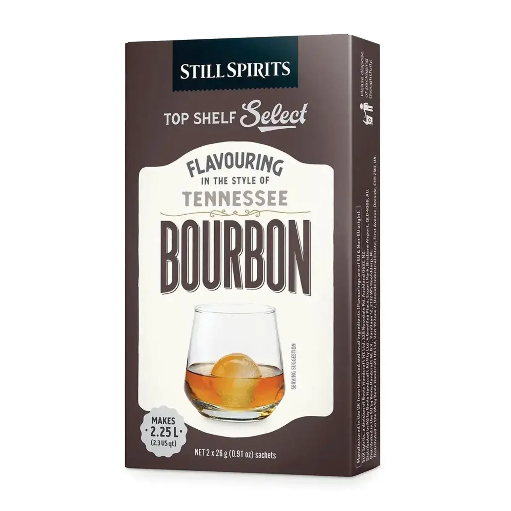 Still Spirits Still Spirits Top Shelf Select Tennessee Bourbon Sachet 2 x 26g Sachets