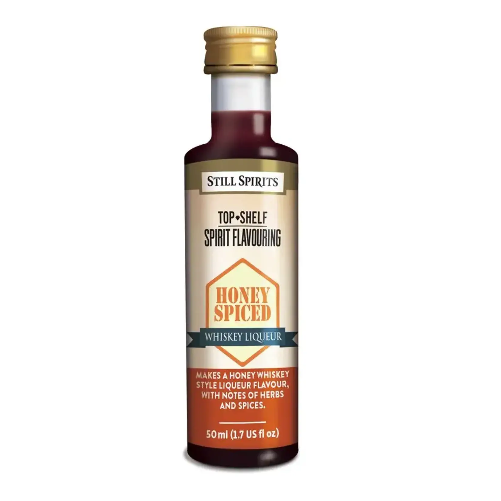 Still Spirits Still SpiritsTop Shelf Honey Spiced Whiskey Liqueur 50 mls