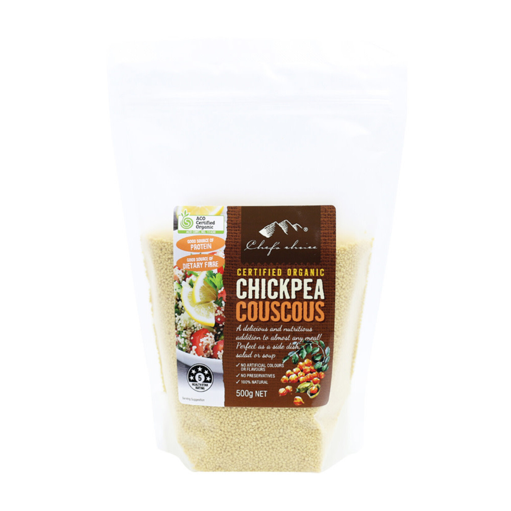 Chefs Choice Chefs Choice Organic Chickpea Couscous 500g