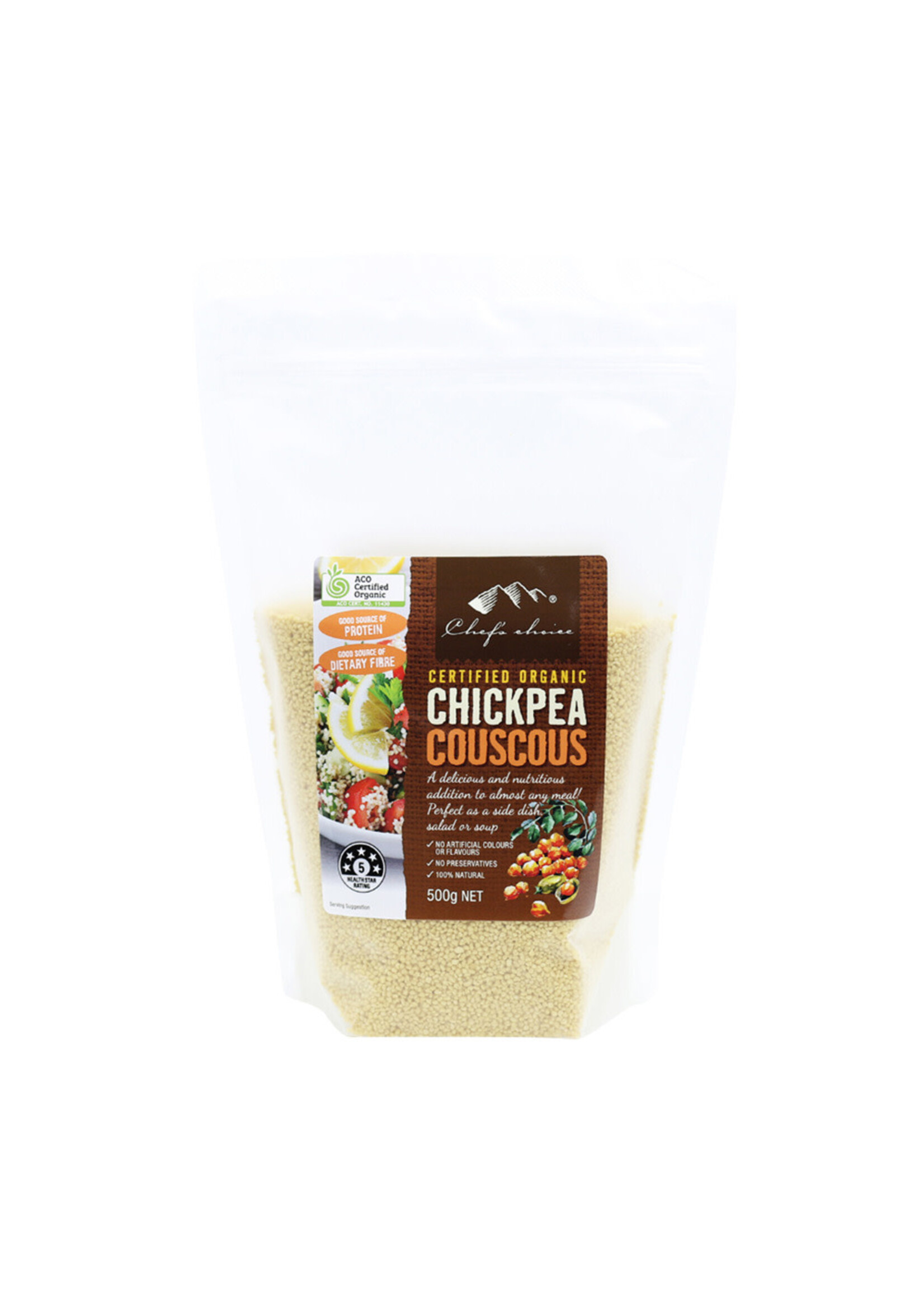 Chefs Choice Chefs Choice Organic Chickpea Couscous 500g