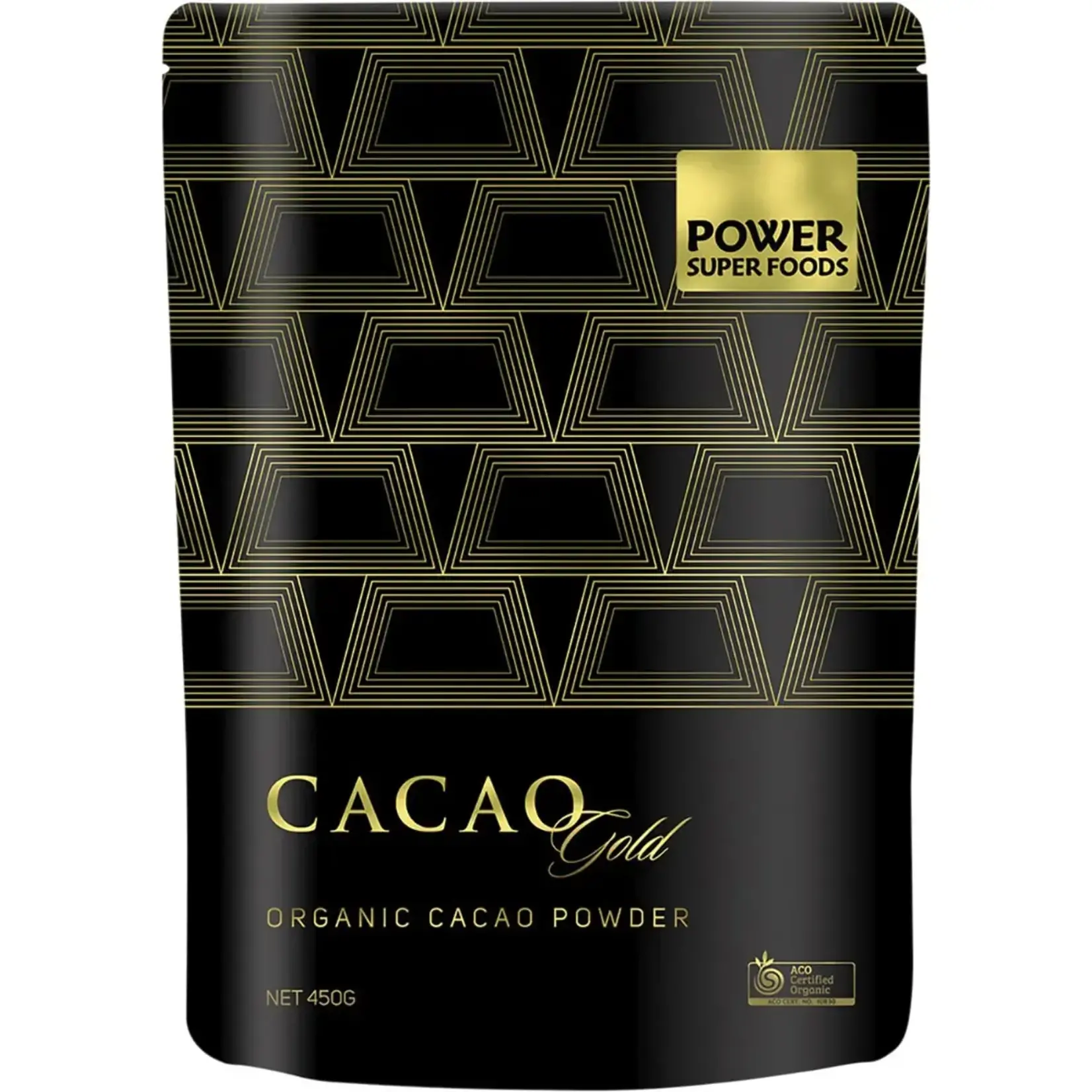 Power Super Foods Power  Superfoods Cacao Gold Powder Organic 450g