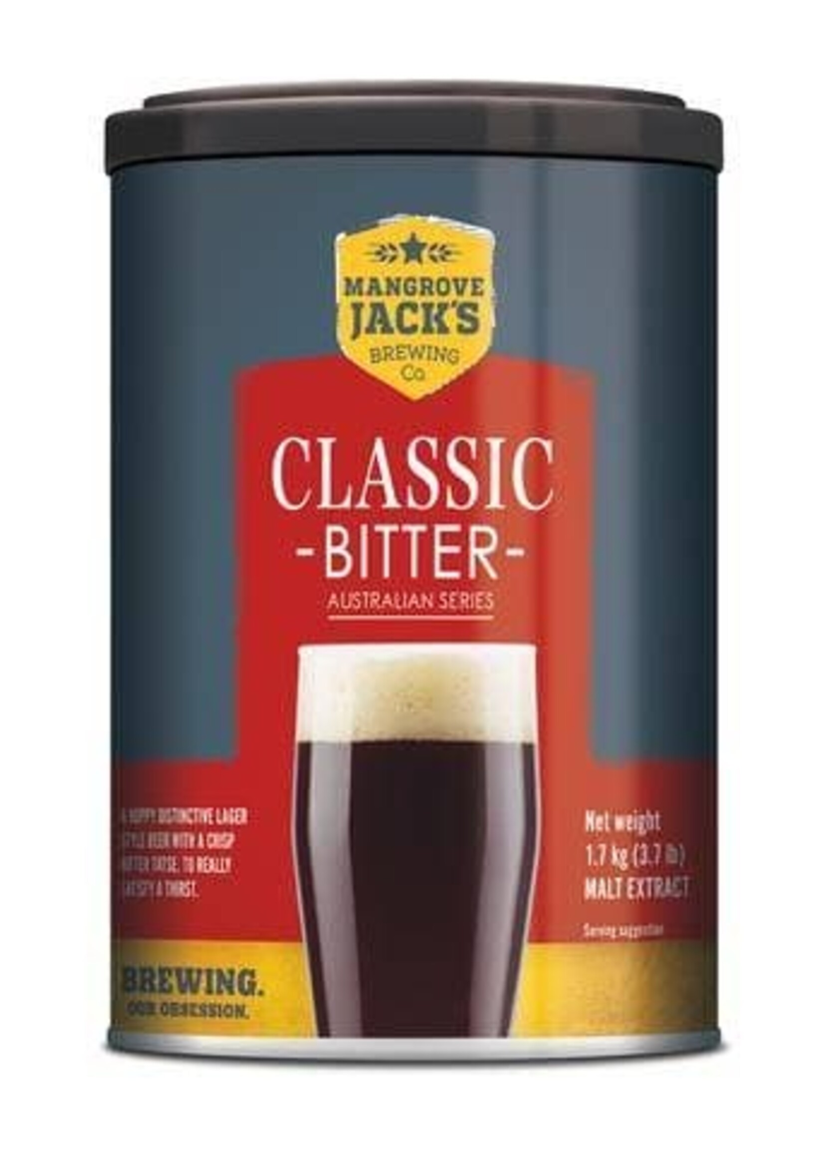 Mangrove Jack's Mangrove Jacks Aust Brewers Series Classic Bitter 1.7kg