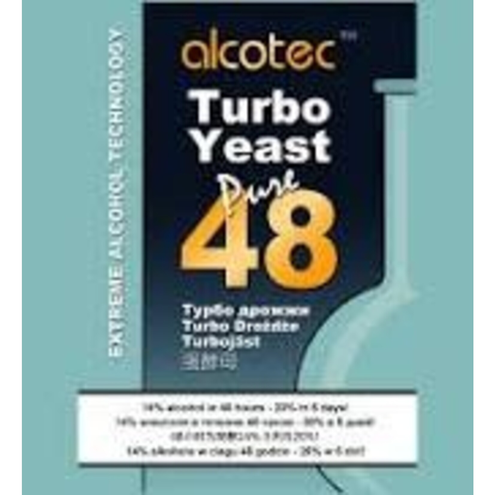 Alcotec Alcotec 48hr  yeast  sachet