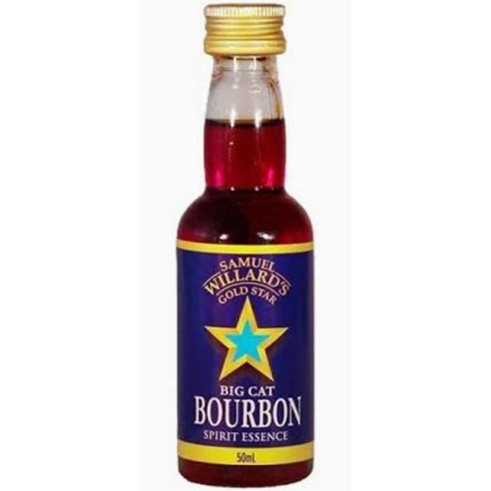 Samuel Willards Samuel Willards Gold Star Bourbon - Big Cat  50 ml
