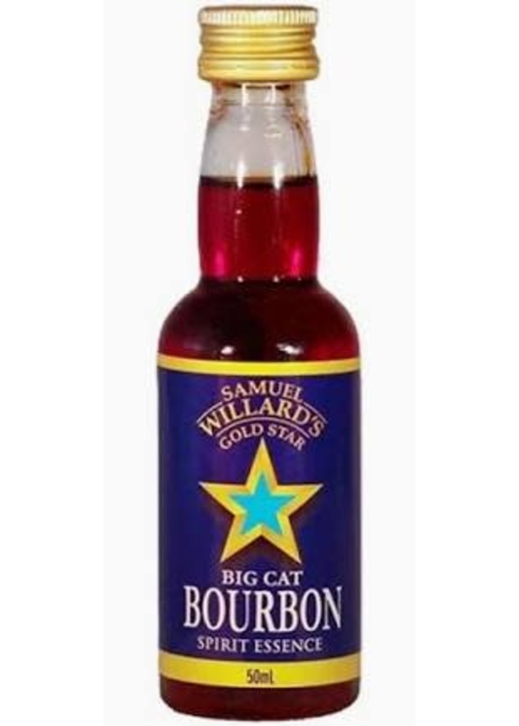 Samuel Willards Samuel Willards Gold Star Bourbon - Big Cat  50 ml