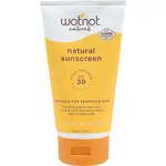 Wotnot Wotnot Natural Sunscreen SPF 30 Suitable For Sensitive Skin 150g