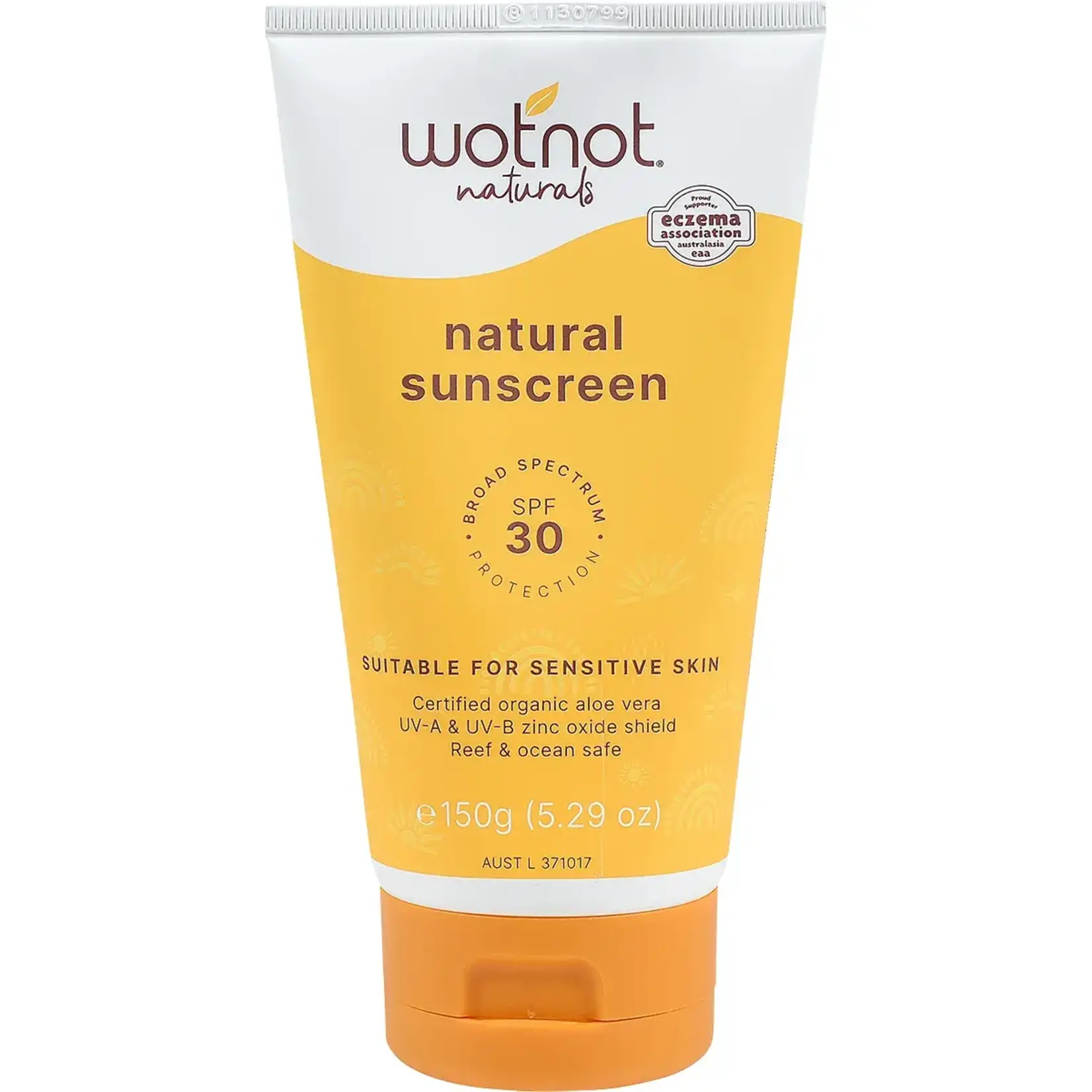 Wotnot Wotnot Natural Sunscreen SPF 30 Suitable For Sensitive Skin 150g