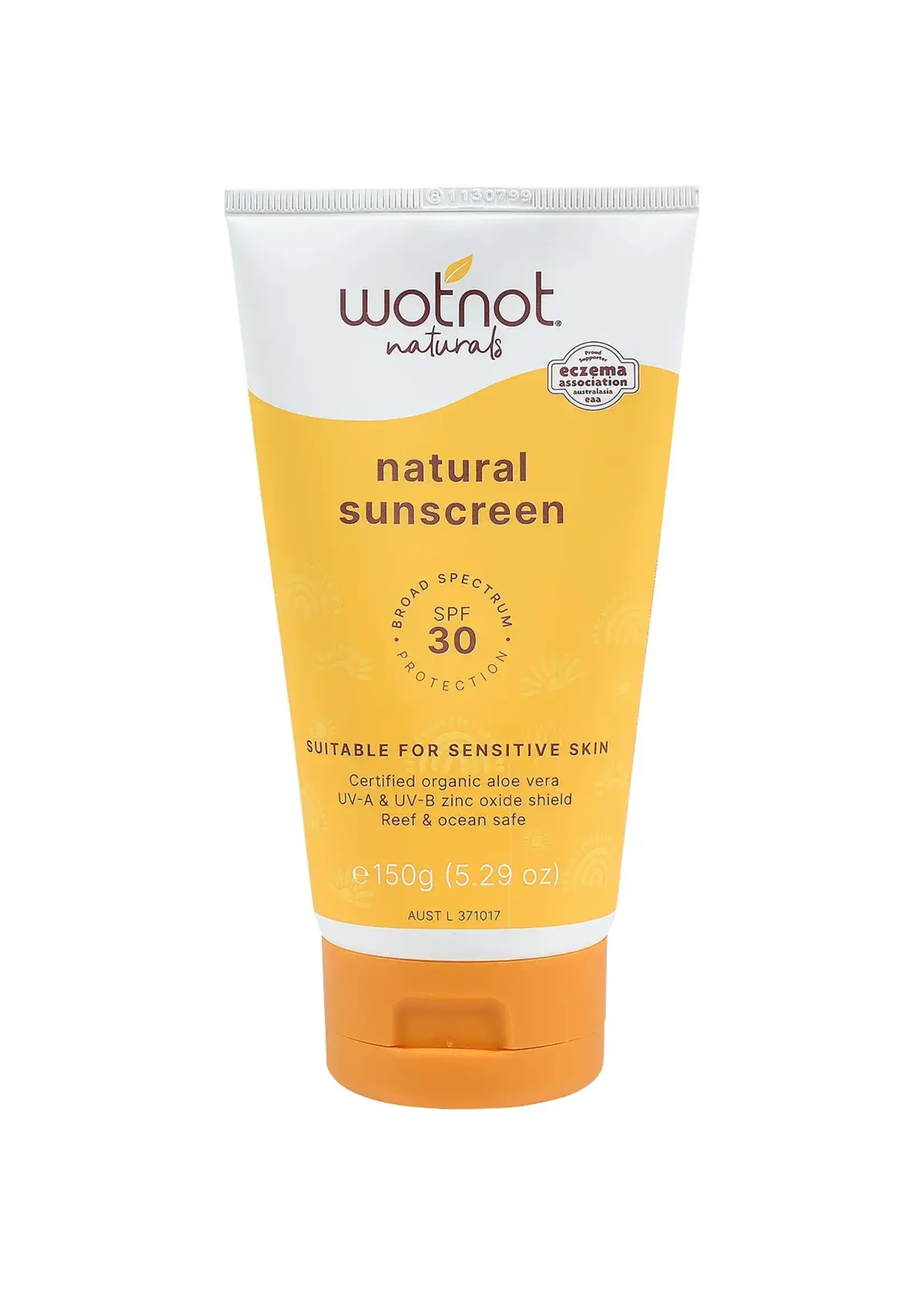 Wotnot Wotnot Natural Sunscreen SPF 30 Suitable For Sensitive Skin 150g