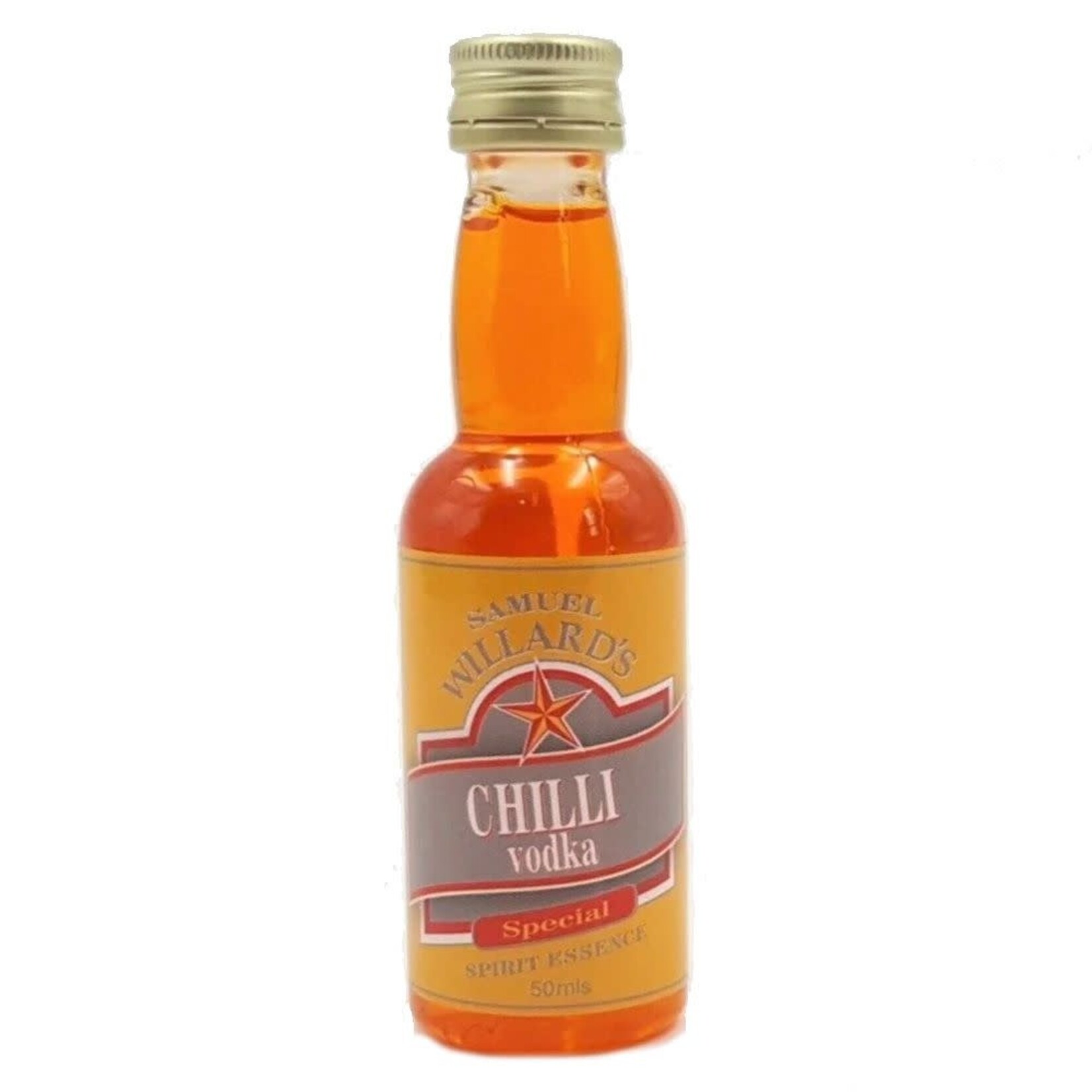 Samuel Willards Samuel Willards Gold Star Chilli Vodka 50ml