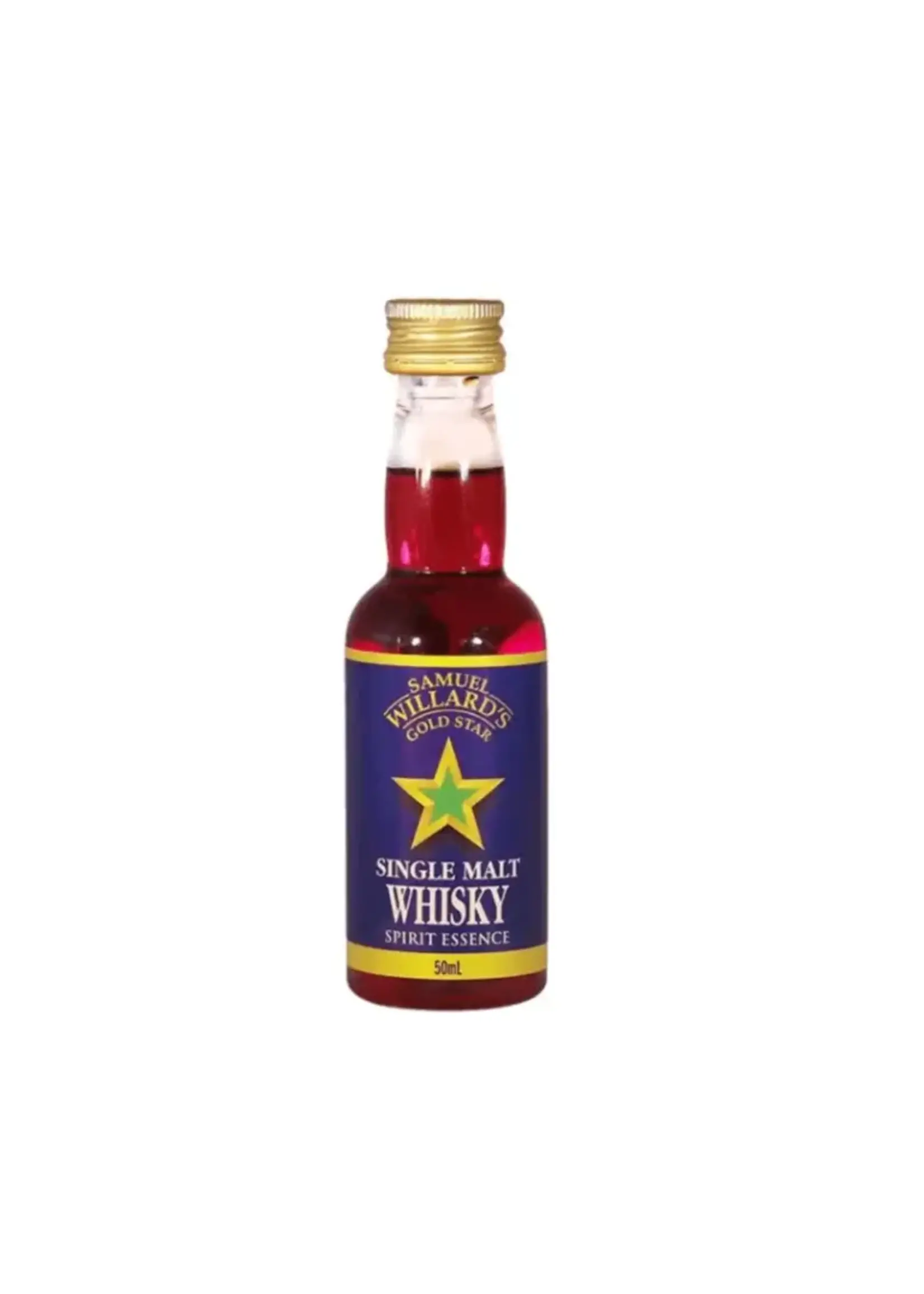 Samuel Willards Samuel Willards Gold Star Whisky - Single Malt 50 ml