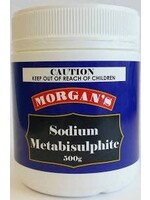 Morgan's Morgans Sodium Metabisulphate  500g