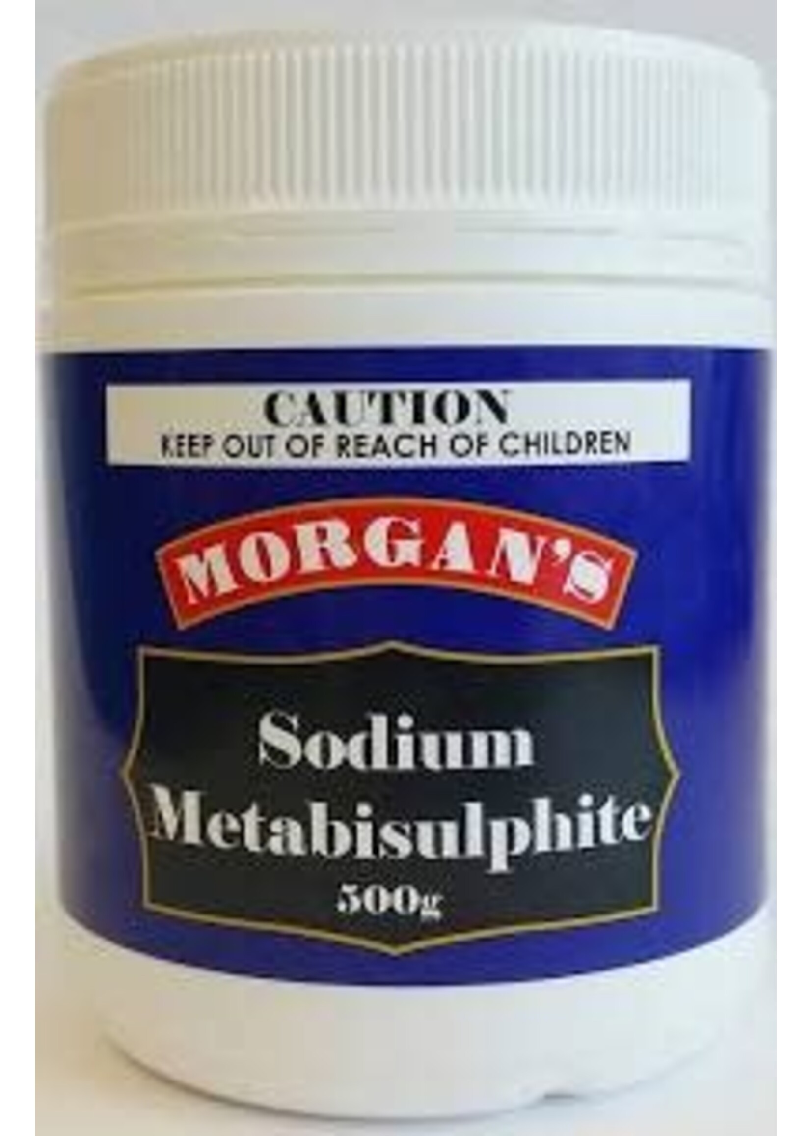 Morgan's Morgans Sodium Metabisulphate  500g