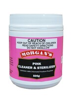 Morgan's Morgans Pink Cleaner & Steriliser 500g