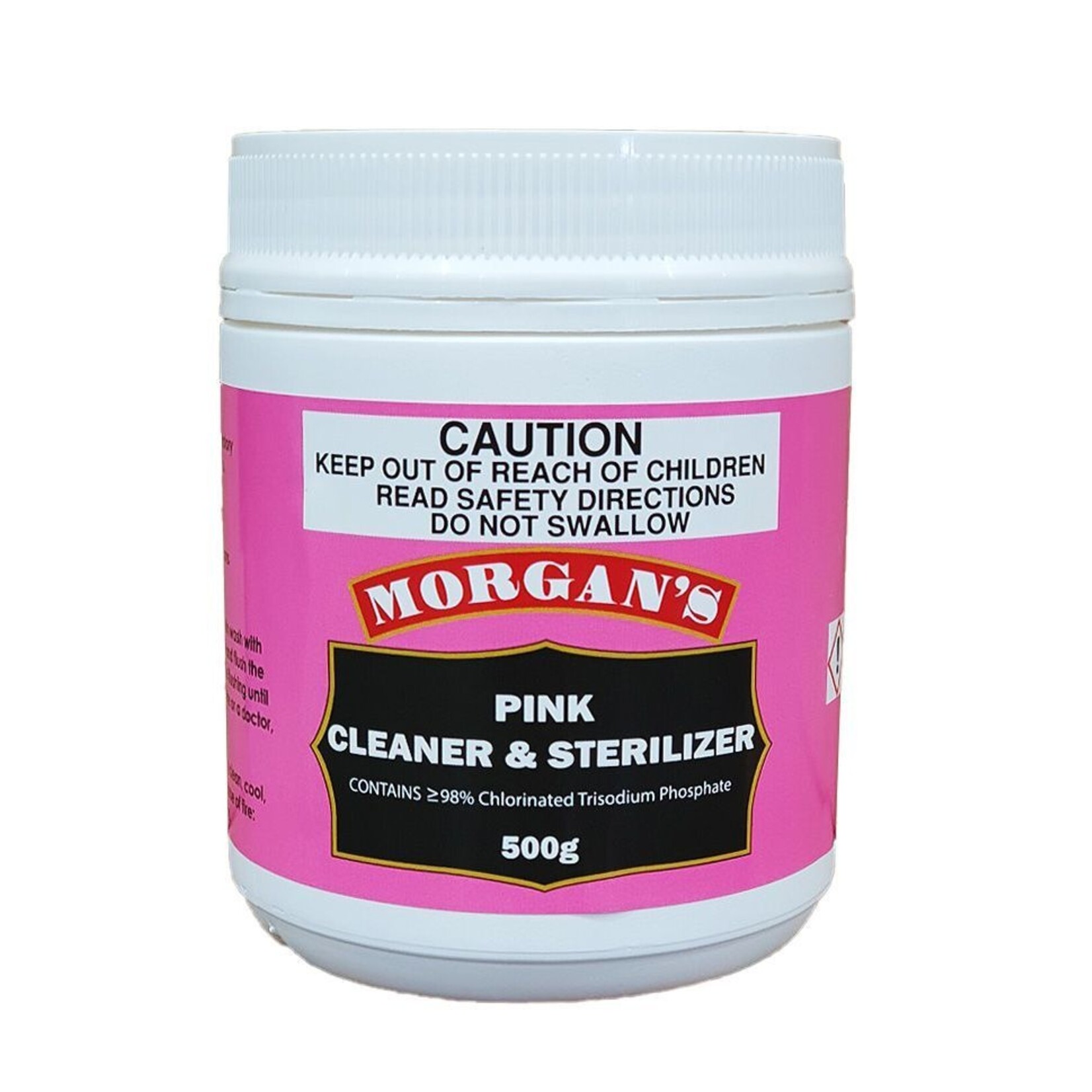 Morgan's Morgans Pink Cleaner & Steriliser 500g