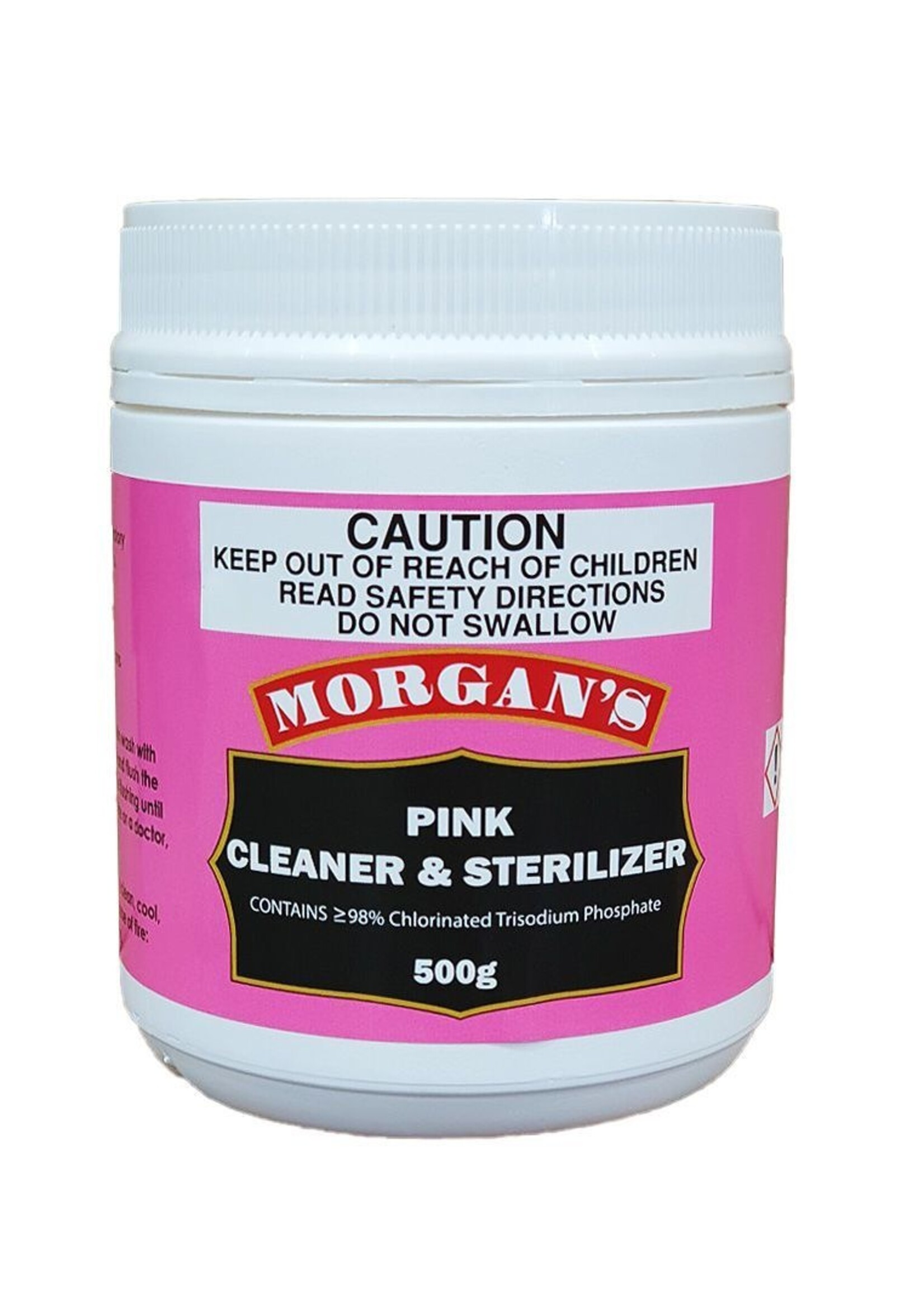 Morgan's Morgans Pink Cleaner & Steriliser 500g