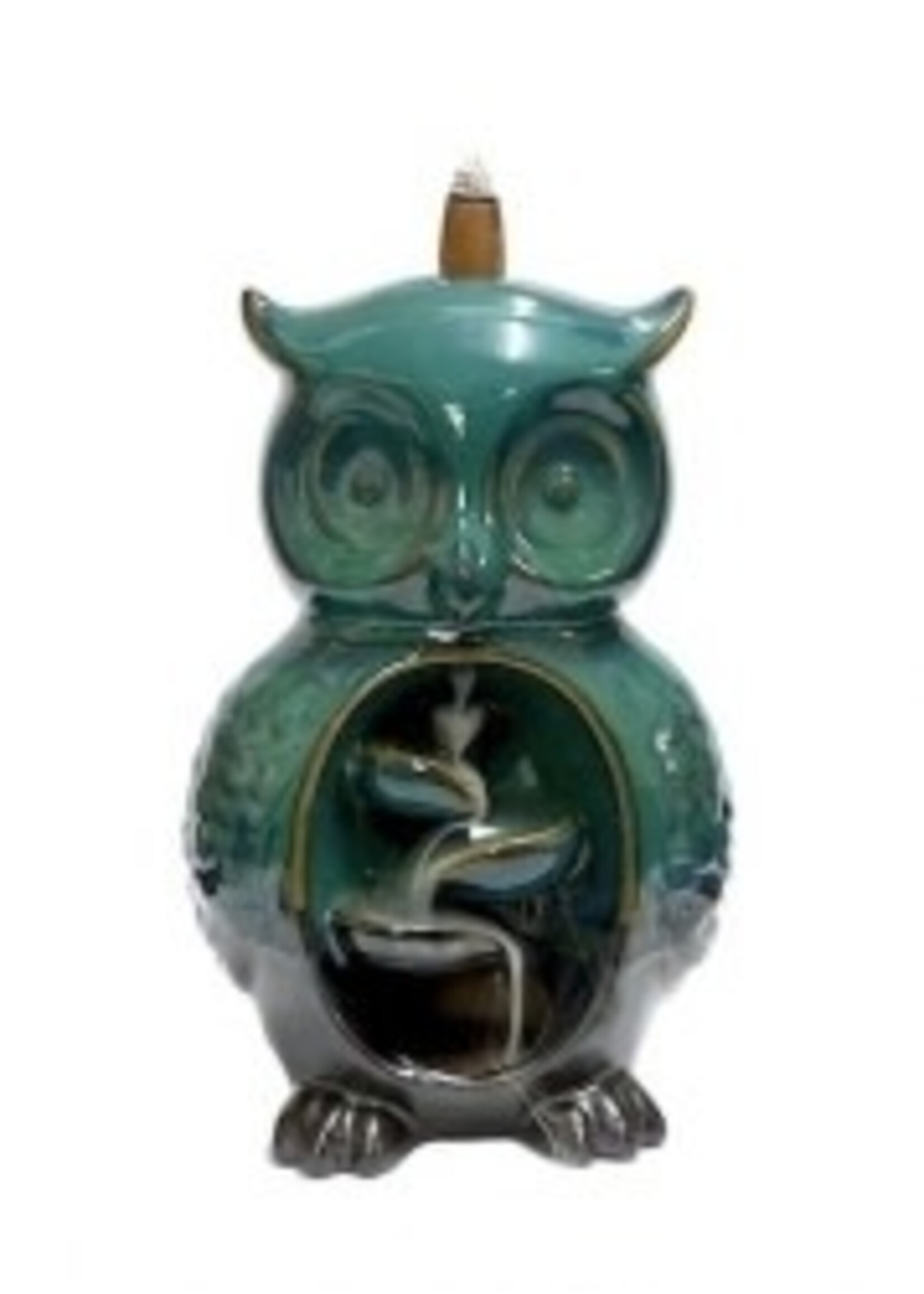 Tulsi Tulsi Backflow Owl 16.5cm