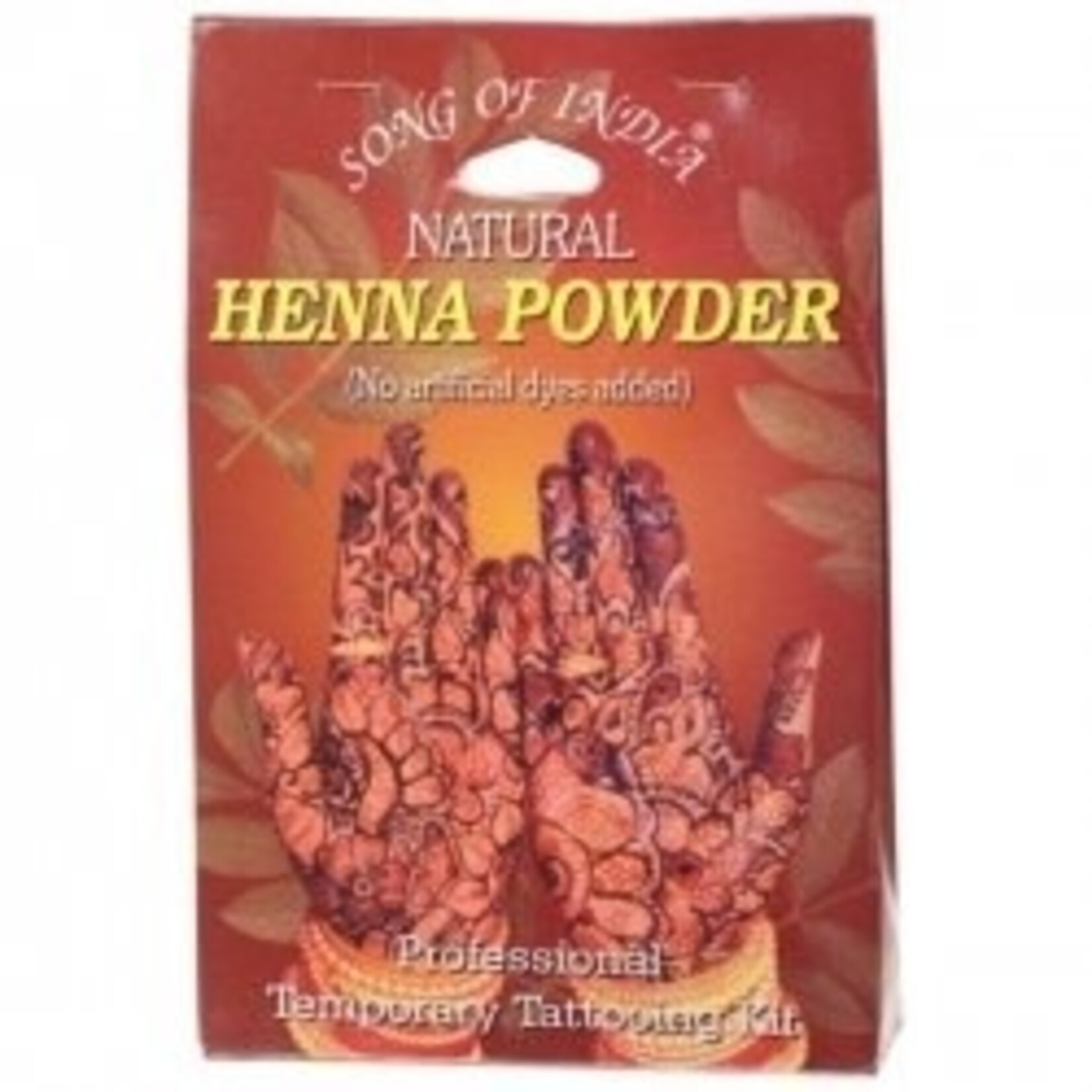 Song of India Song of India Natural Henna Powder Temporary Tattooing Kit