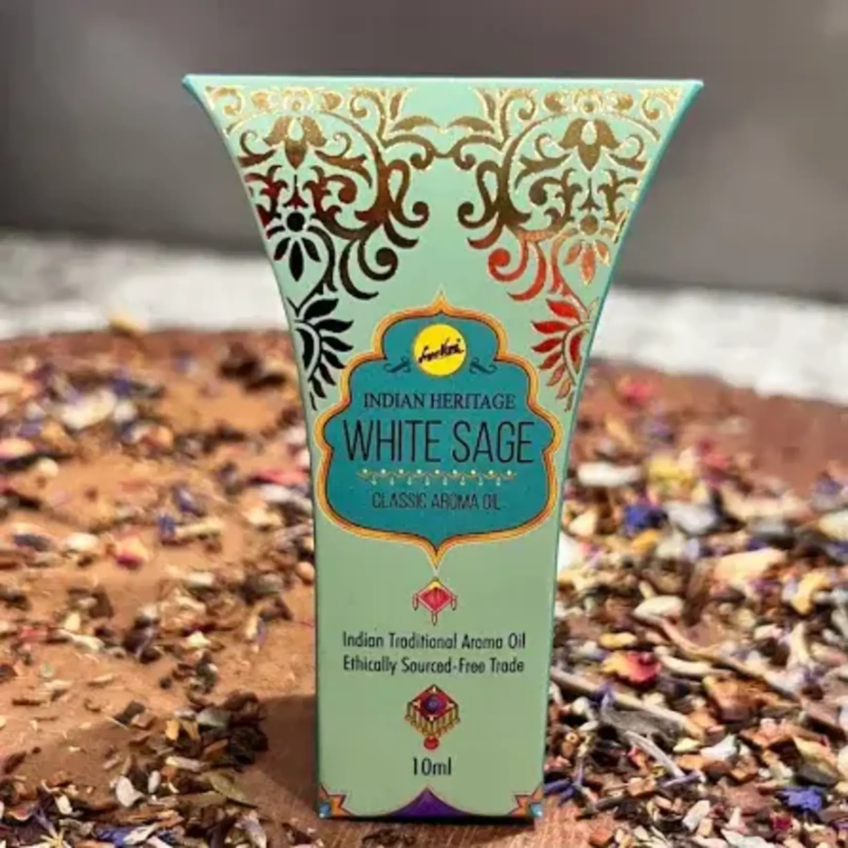 Indian Heritage Sree Vani Indian Heritage Classic Aroma Oil White Sage 10ml