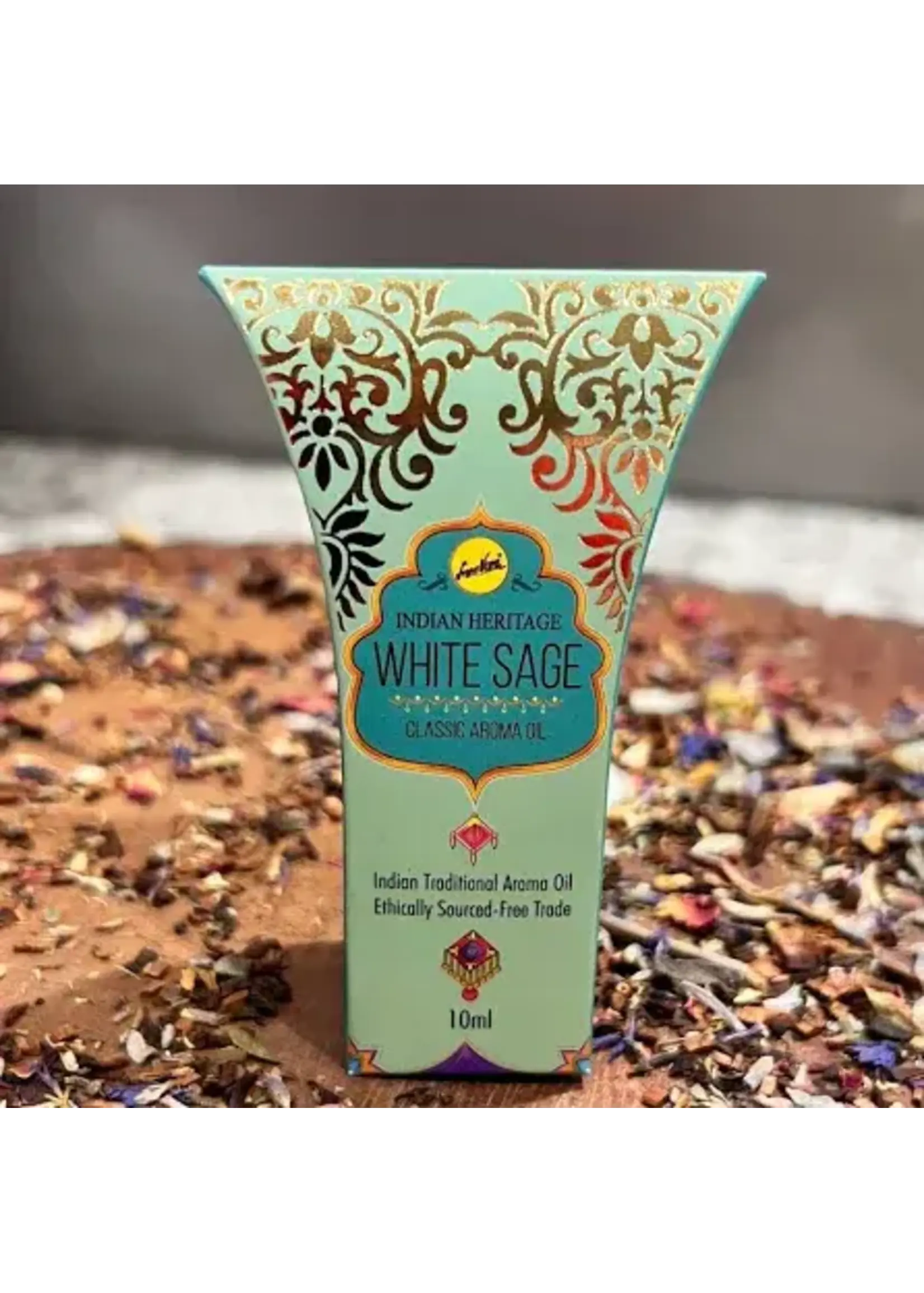 Indian Heritage Sree Vani Indian Heritage Classic Aroma Oil White Sage 10ml