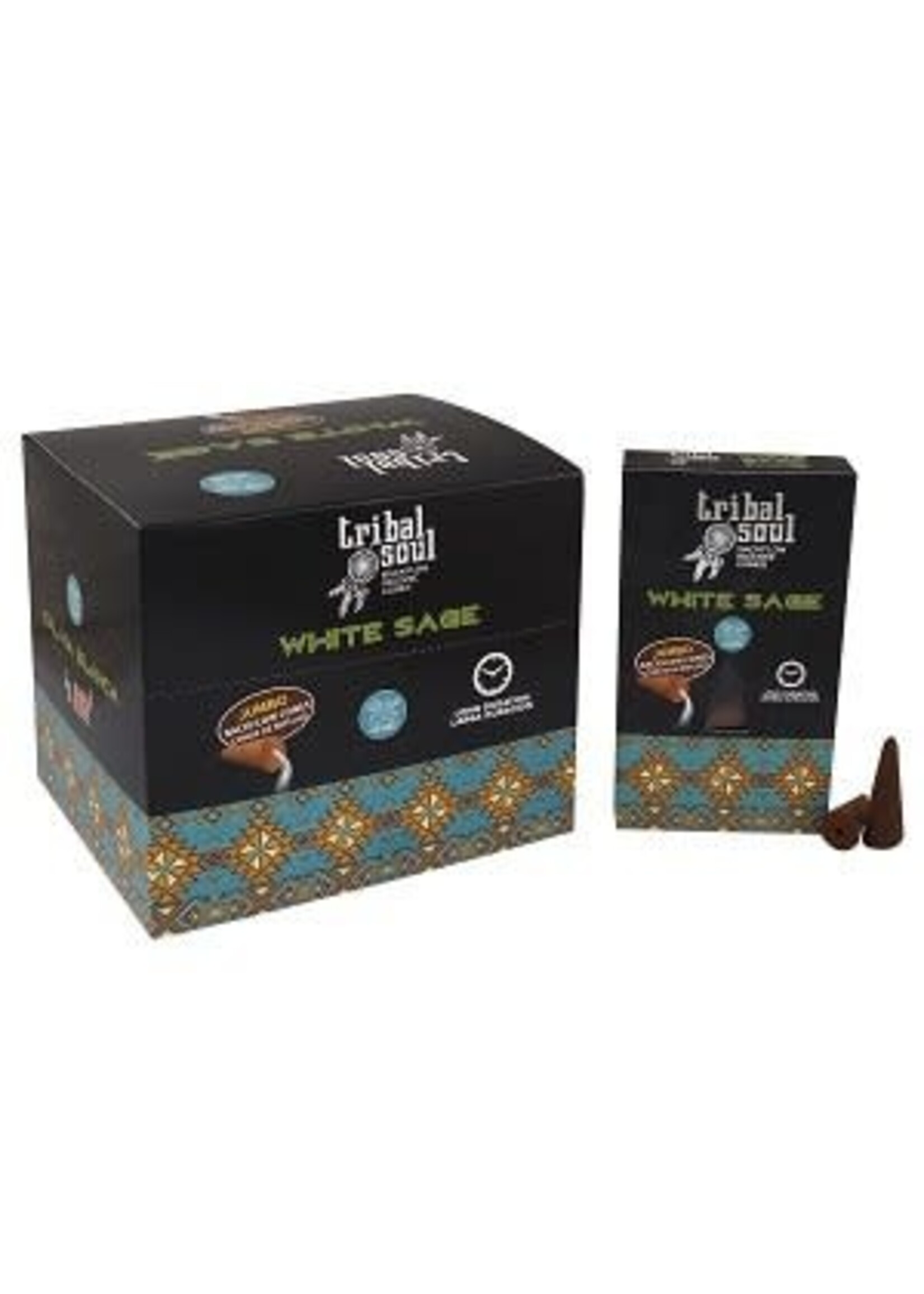 Tribal Soul Tribal Soul White Sage backflow cones