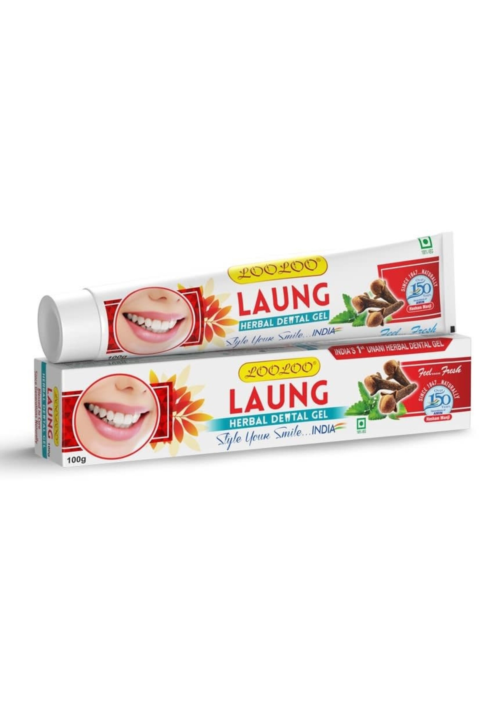 Loo Loo Loo Loo Herbal Dental Gel  Luang-Clove 100g