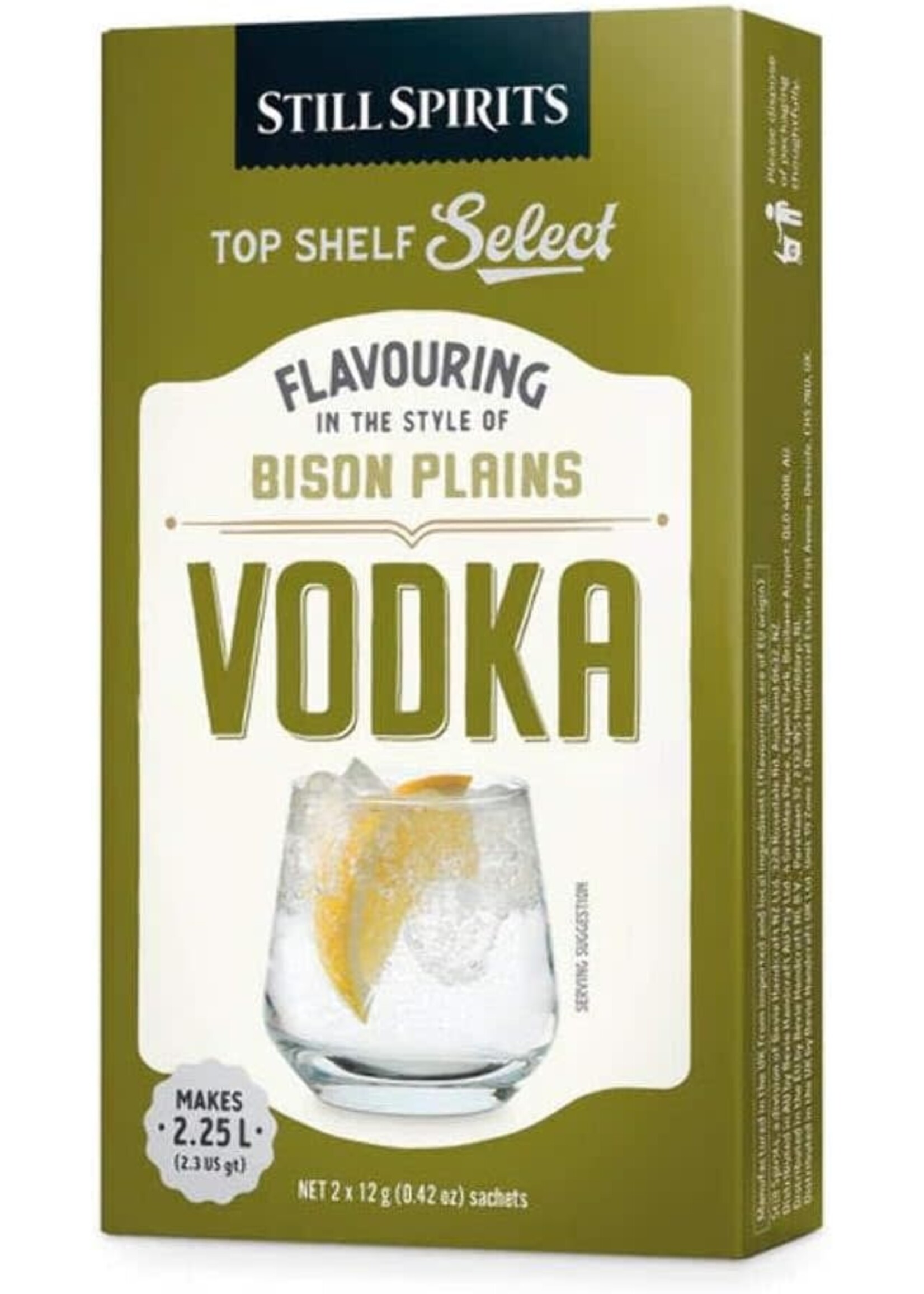 Still Spirits Still Spirits Classic Bison Plains Vodka 2x 12g sachets