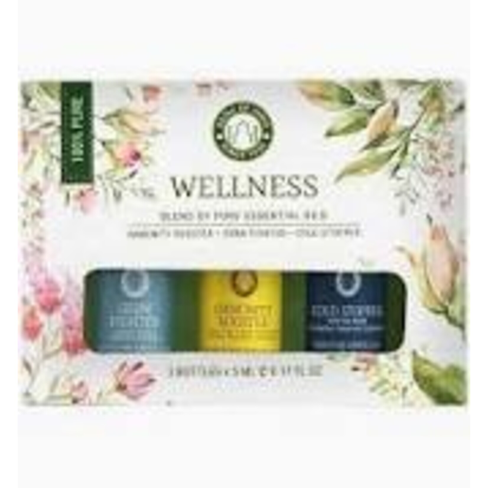 Song of India Song of India Essential Oil Set 3x 5ml Bottles Wellness (Immunity Booster, Germ Fighter, Cold Stopper)