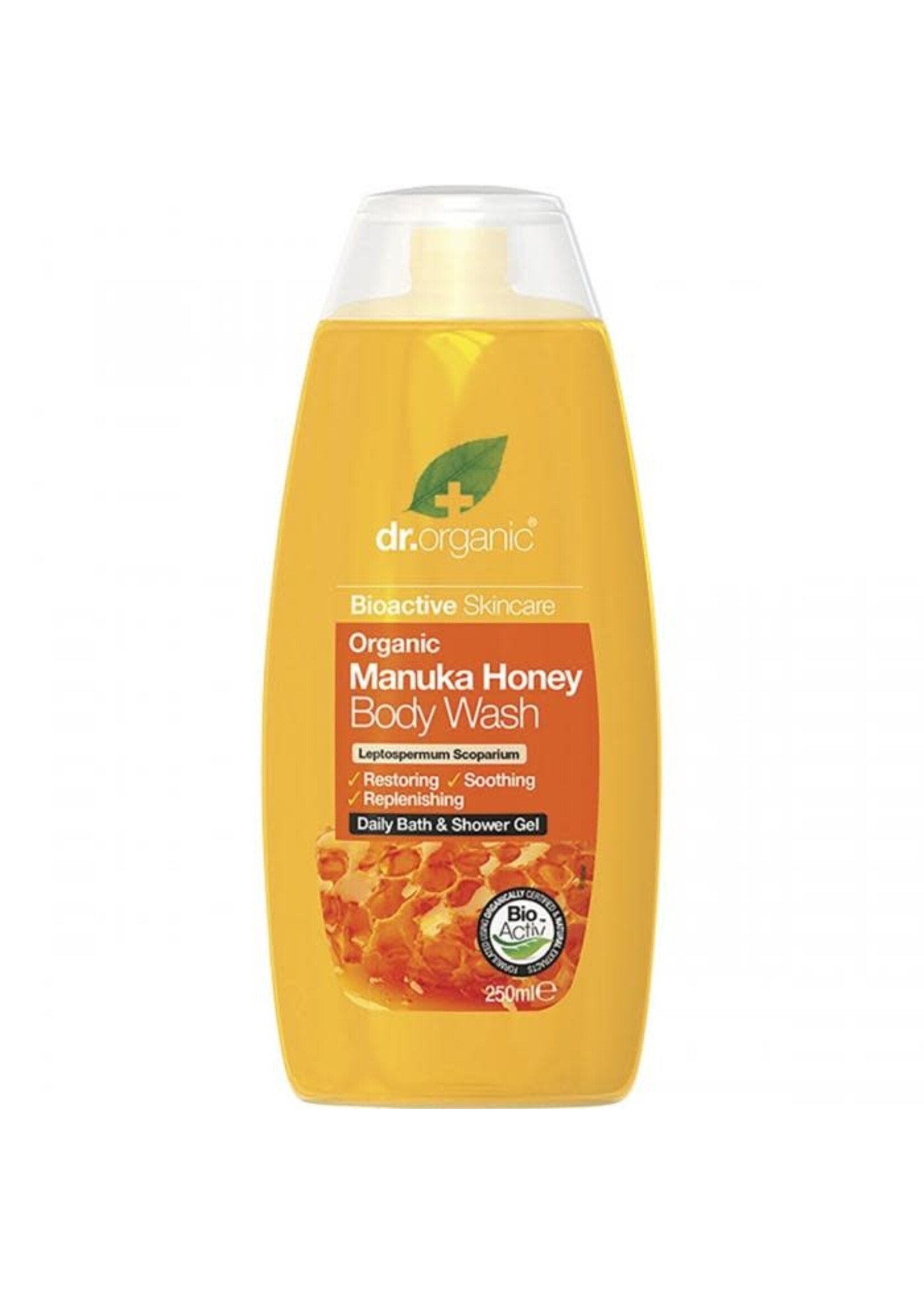 Dr Organic Dr Organic Body Wash 250ml Manuka Honey