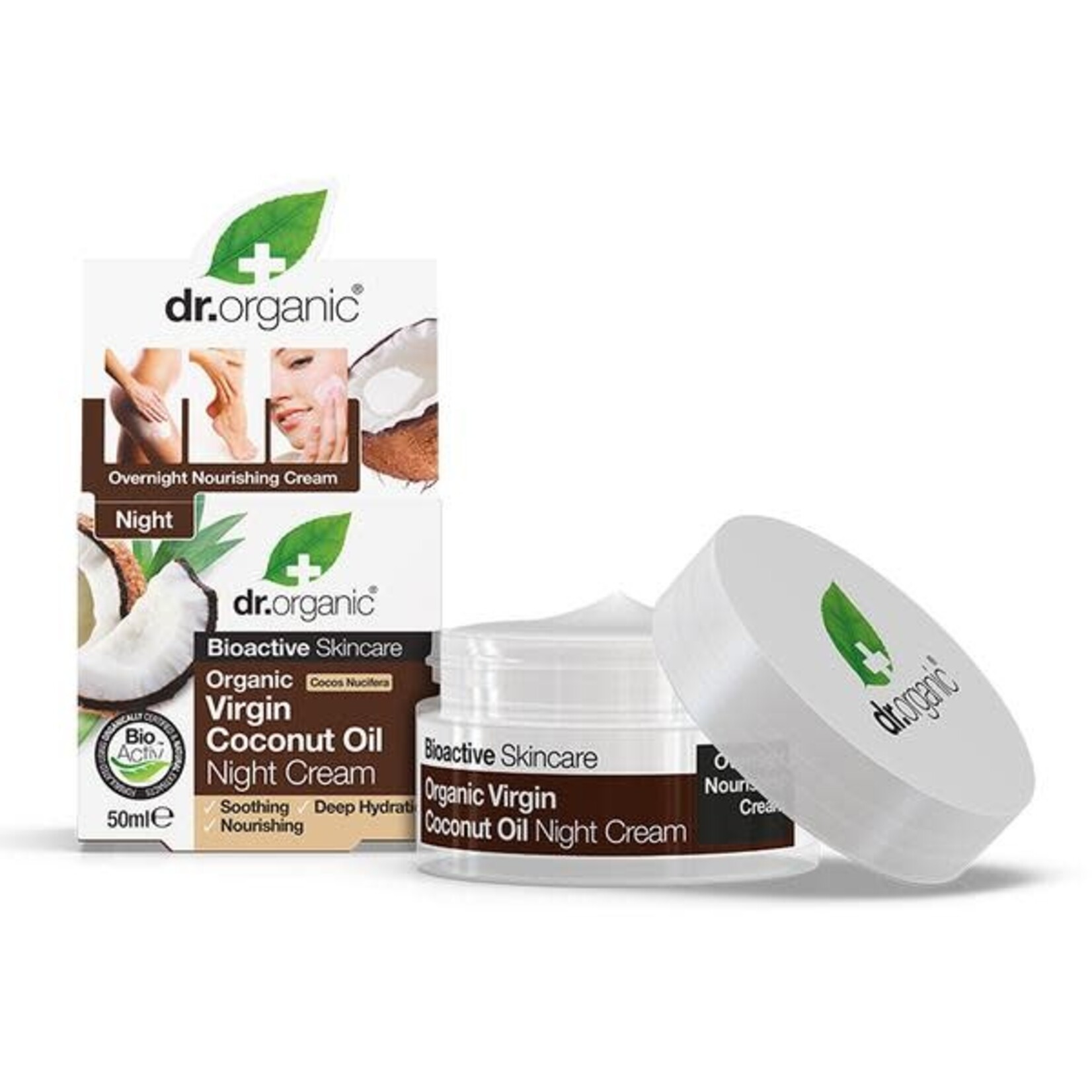 Dr Organic Dr Organic Night Cream  Virgin Coconut Oil  50 ml