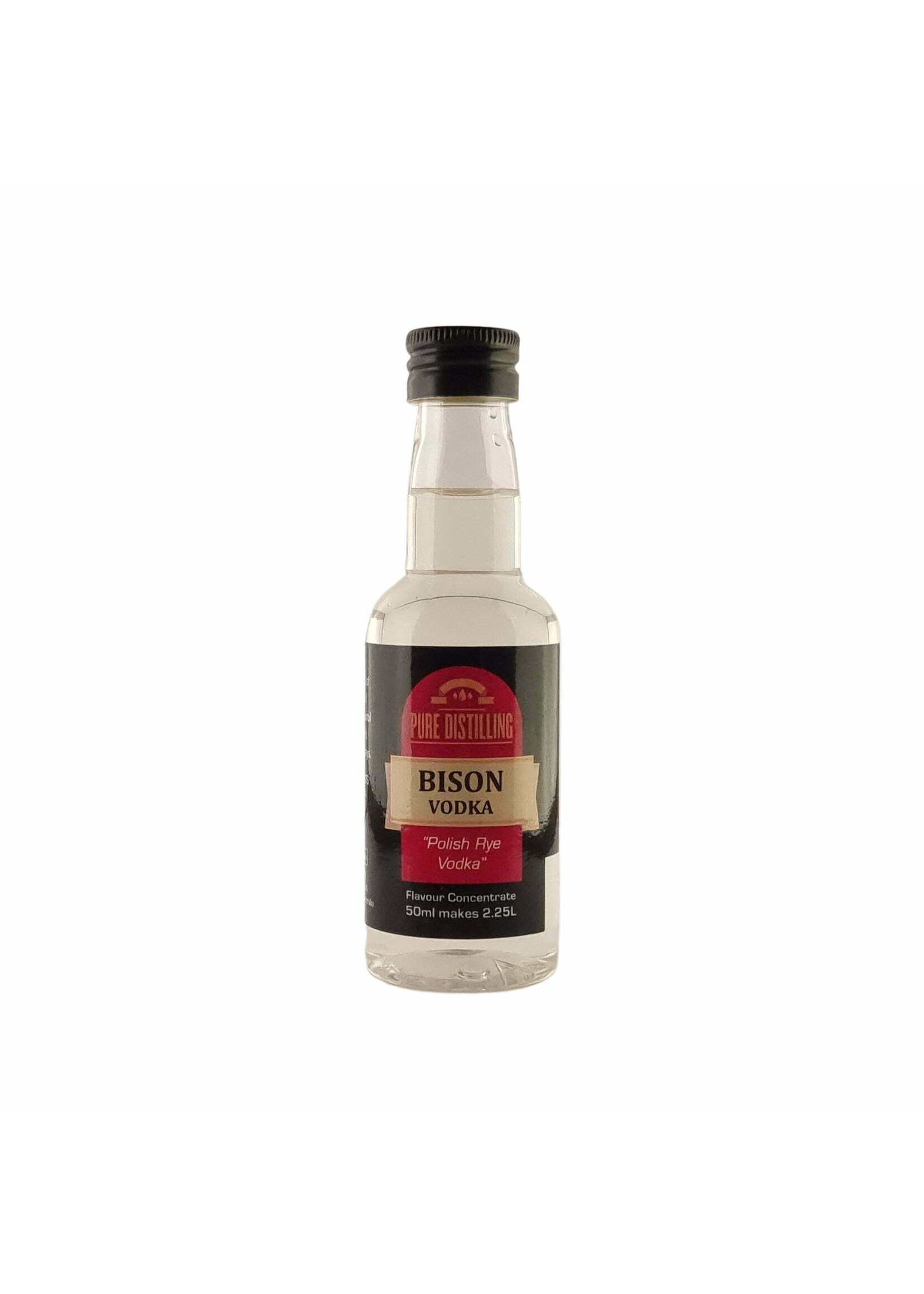 Pure distilling Pure Distilling Bison Vodka 50ml