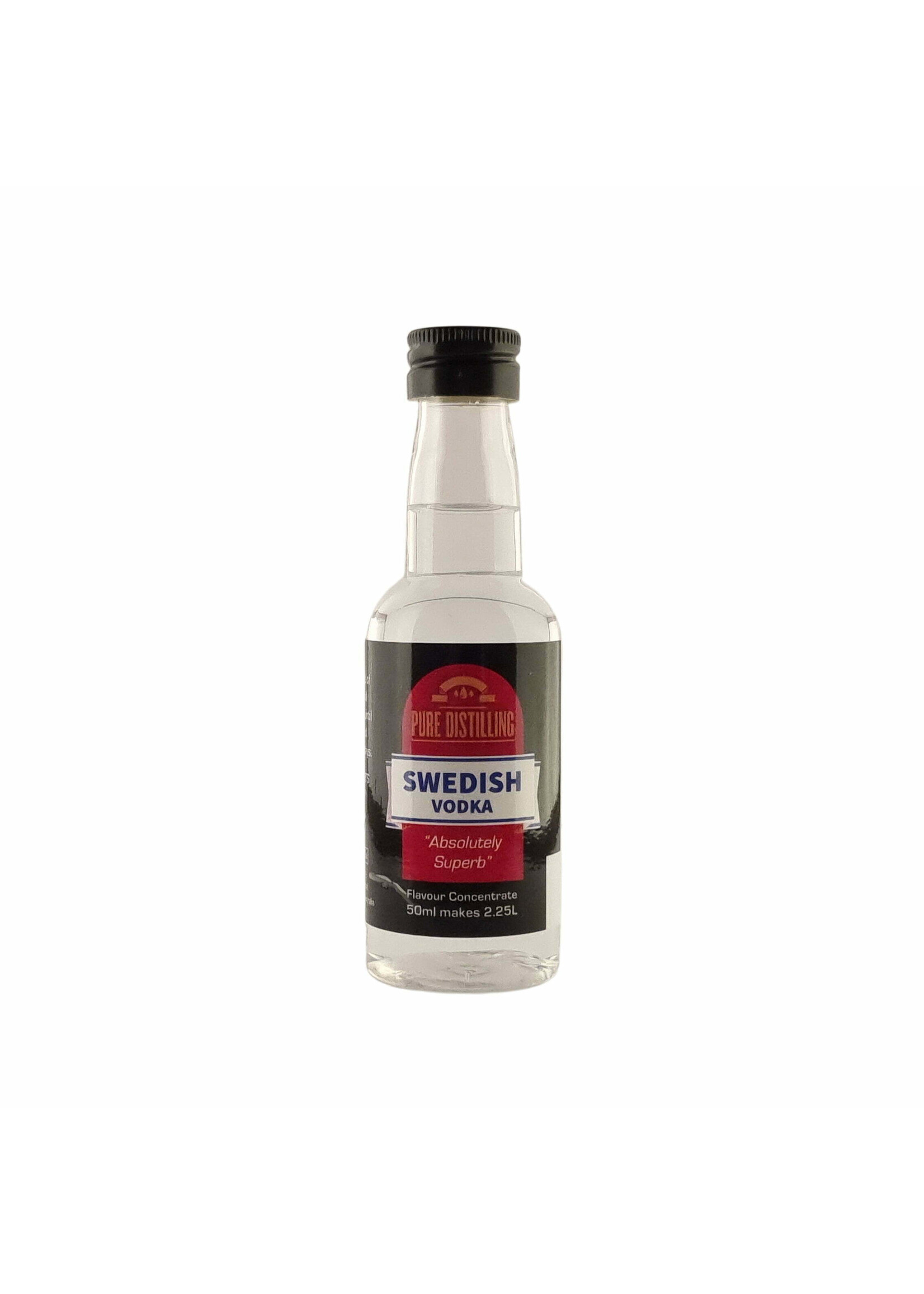 Pure distilling Pure Distilling Swedish Vodka 50 ml