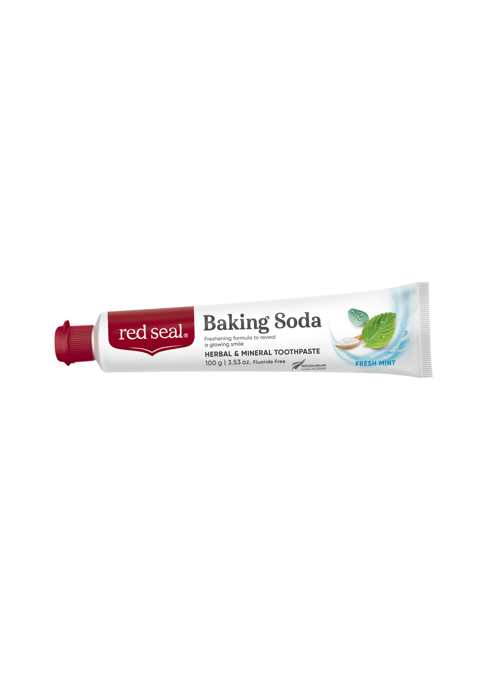 Red Seal Natural Health Products Red Seal Toothpaste Baking Soda 100g Toothpaste Fluoride Free