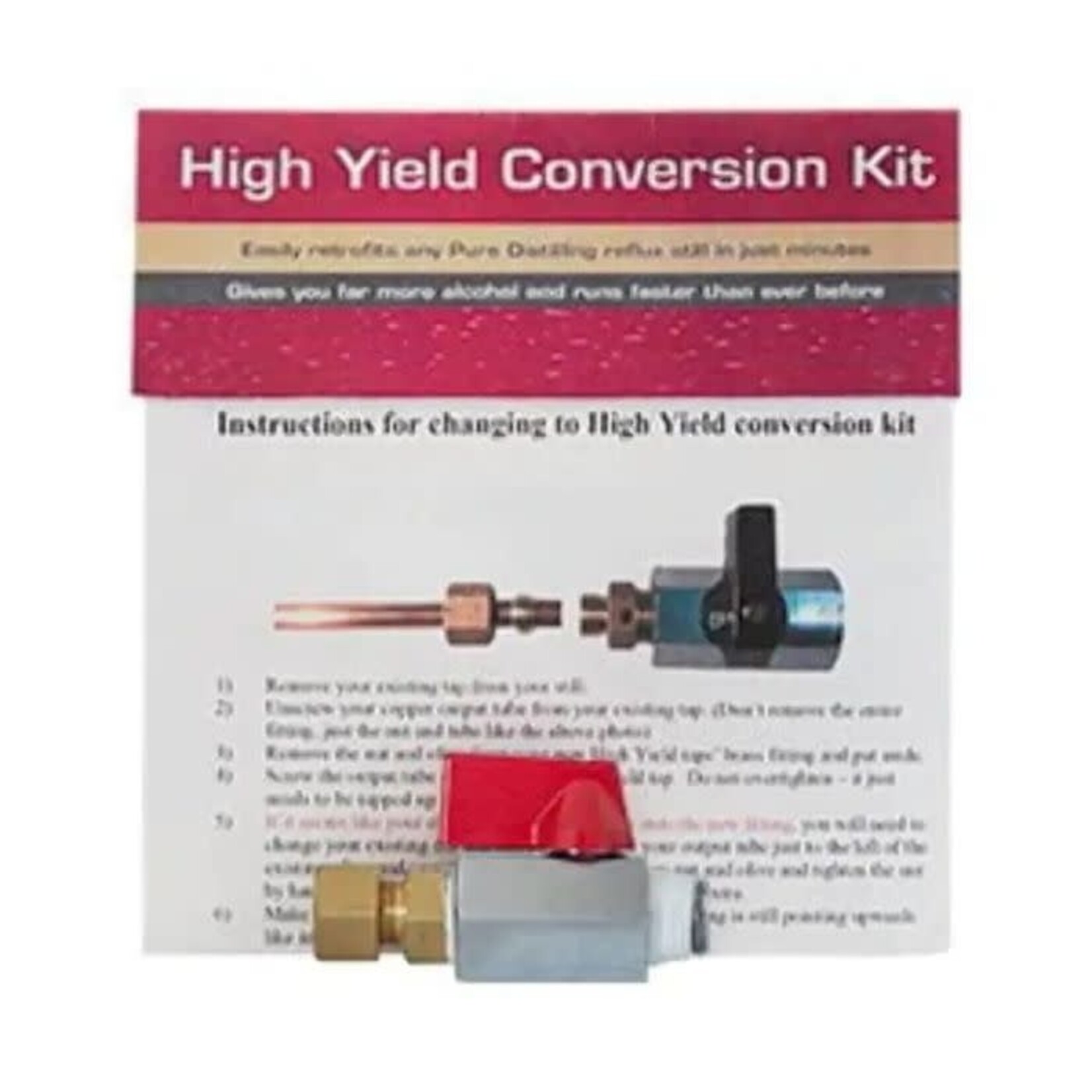 Pure distilling Pure Distilling High Yield Conversion Kit