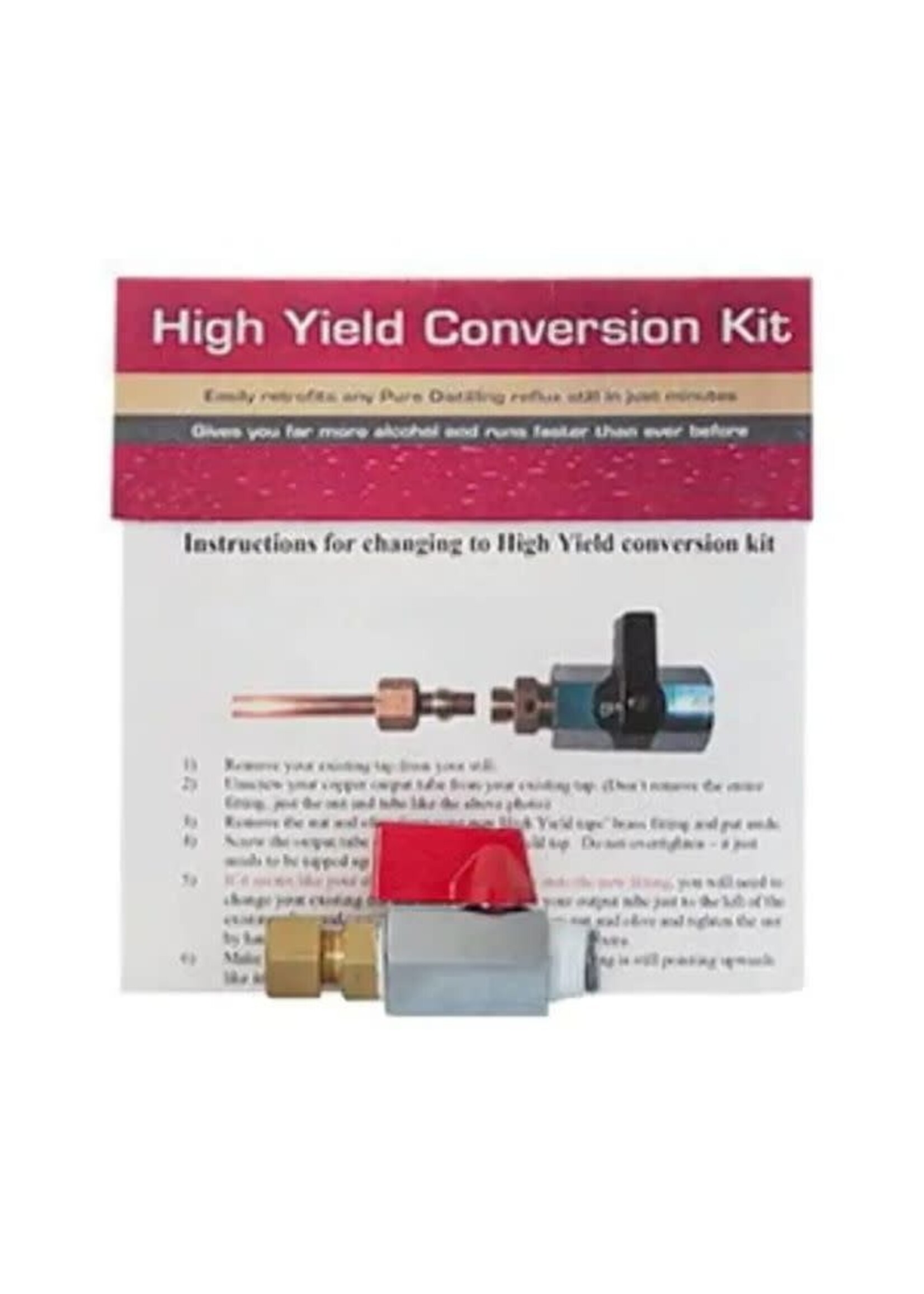Pure distilling Pure Distilling High Yield Conversion Kit