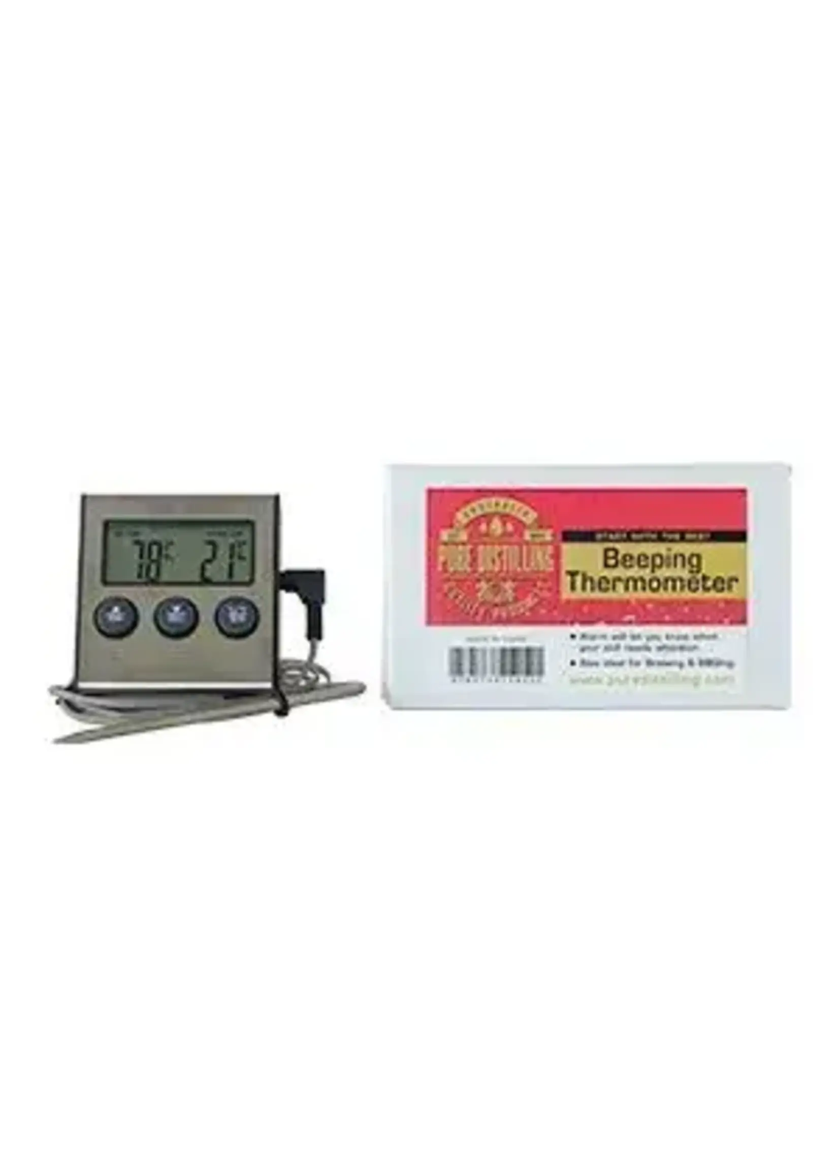 Pure distilling Pure distilling Beeping Alarm Thermometer x1 boxed item