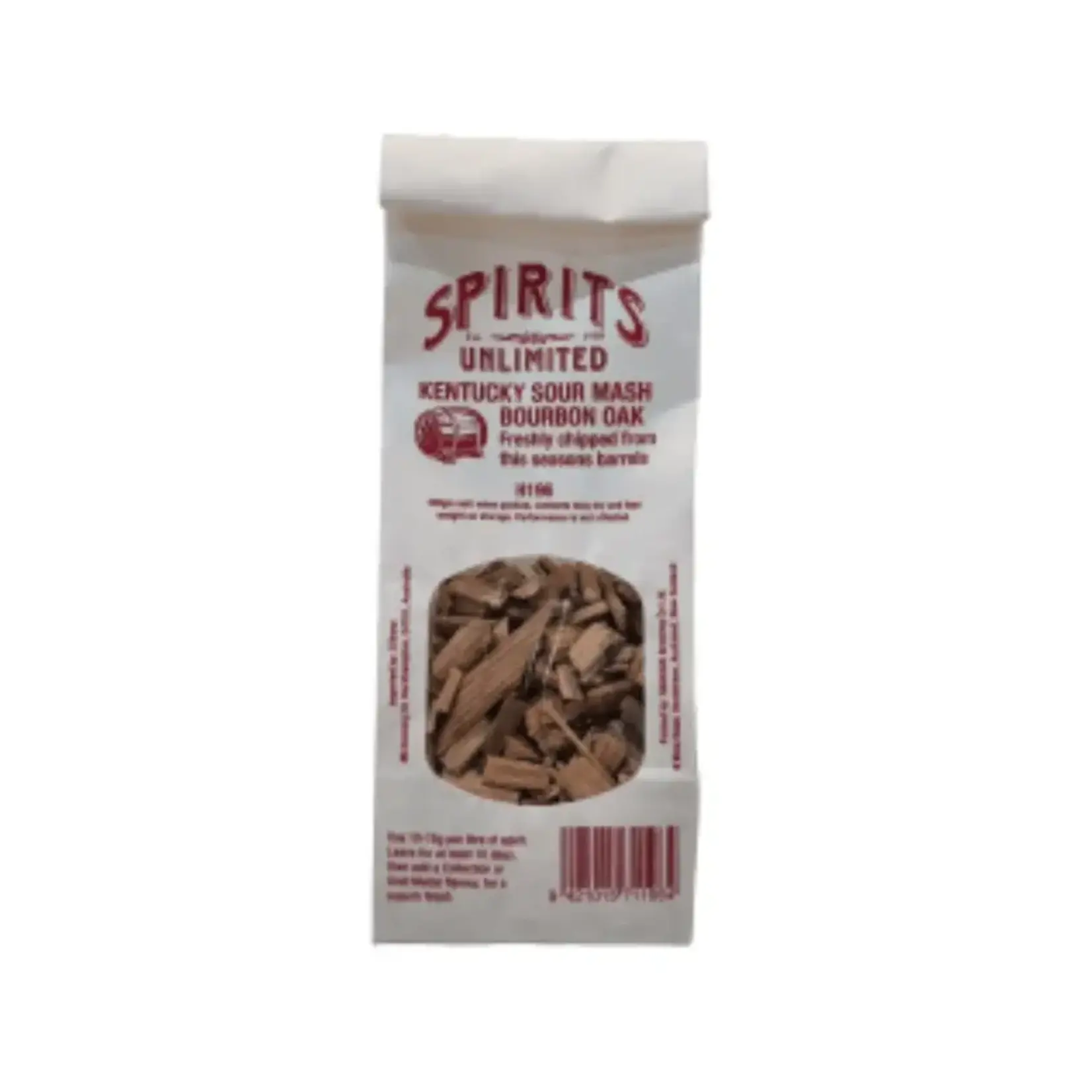 Spirits Unlimited Spirits Unlimited Kentucky Sour Mash Bourbon Oak Chips 200g