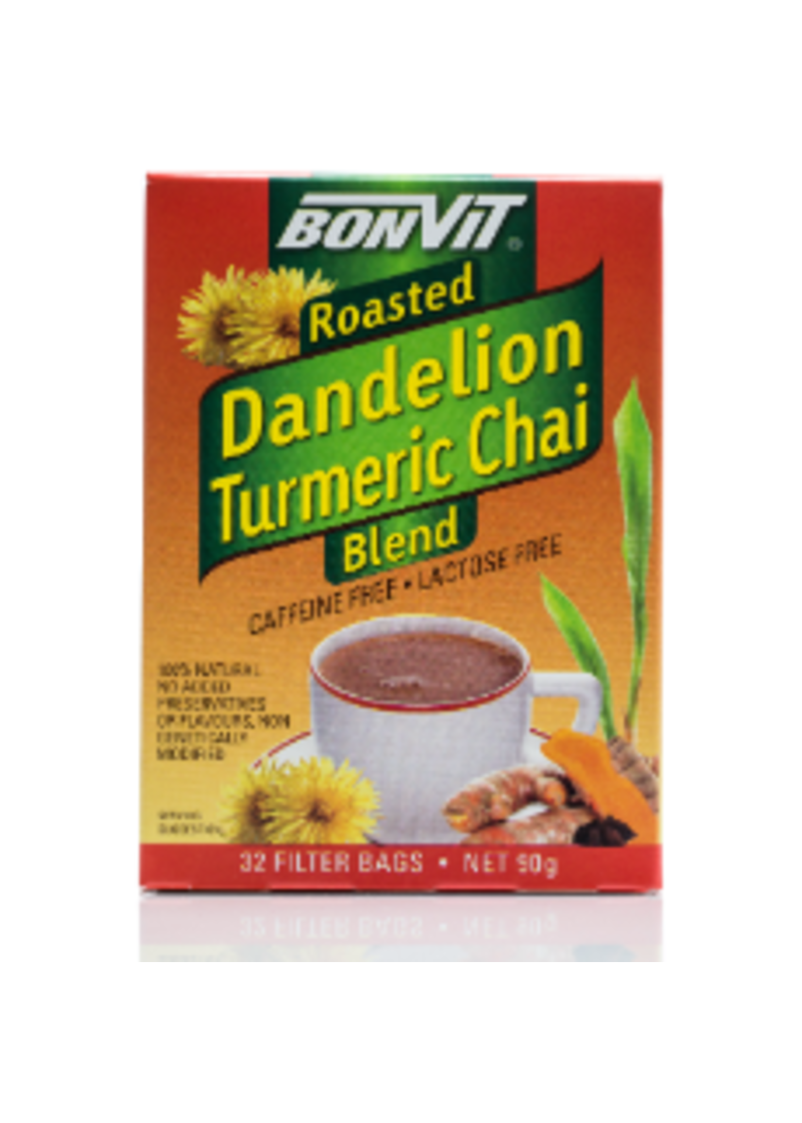 Bonvit Bonvit Roasted Dandelion Turmeric Chai Blend x 32 bags