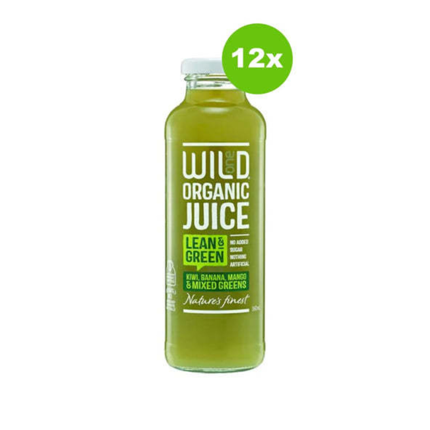 Wild One Wild One Lean & Green Organic Juice 360ml