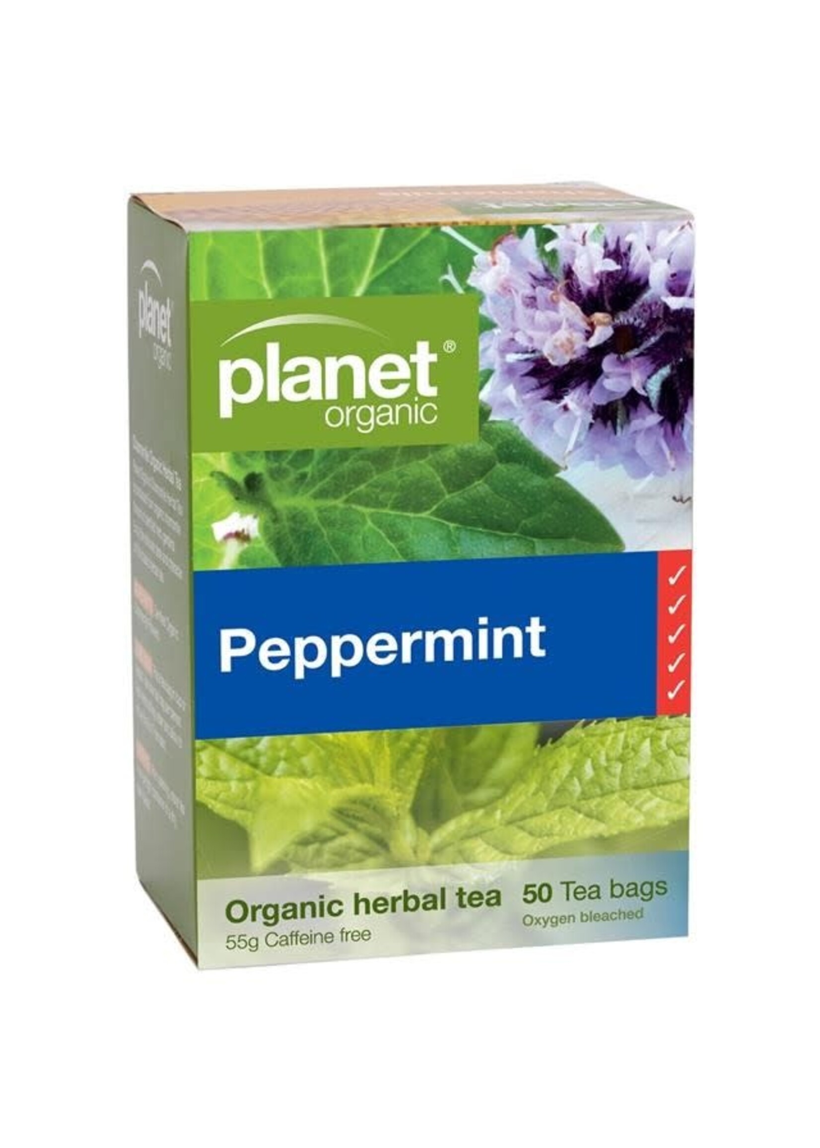 Planet Organic Planet Organic Herbal Tea Bags 50 Peppermint
