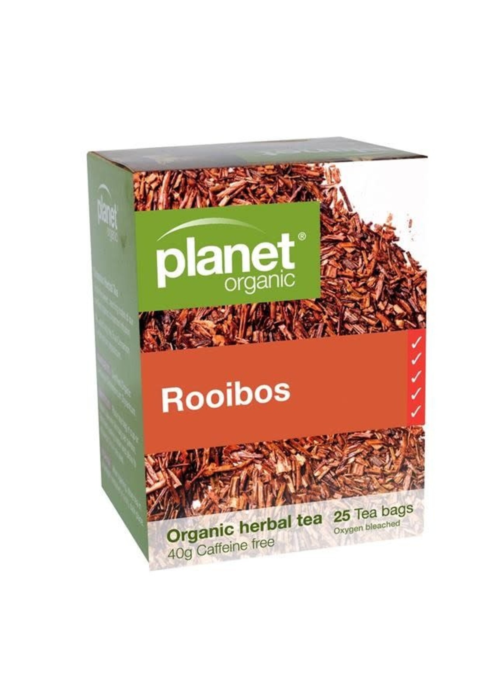 Planet Organic Planet Organic Herbal Tea Bags 25 Rooibos