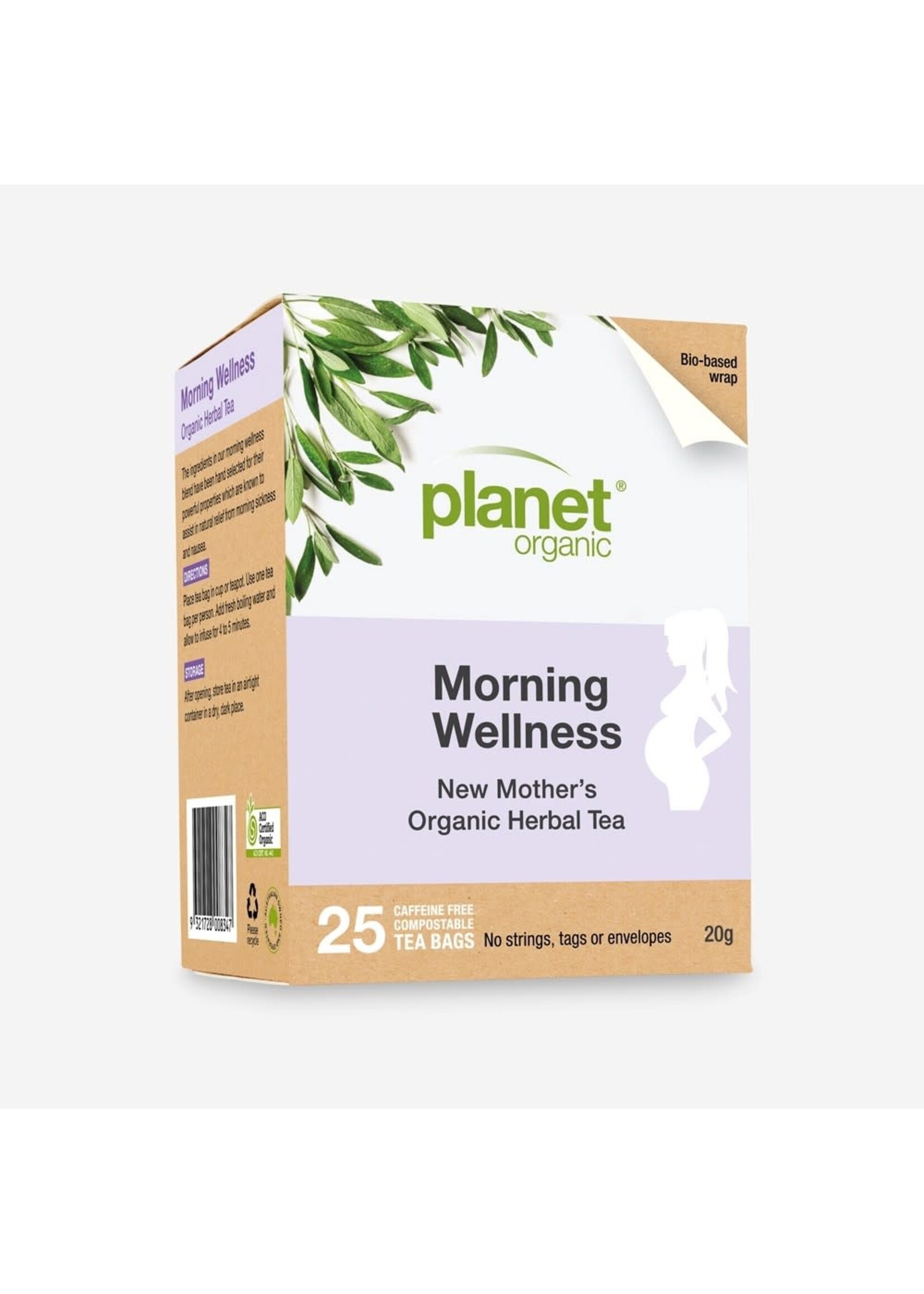 Planet Organic Planet Organic Herbal Tea Bags 25 Morning Wellness