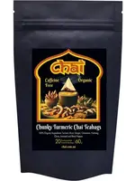 Chai Tea Chai Organic Chunky Turmeric Chai Tea Bags  x 20 tea bags