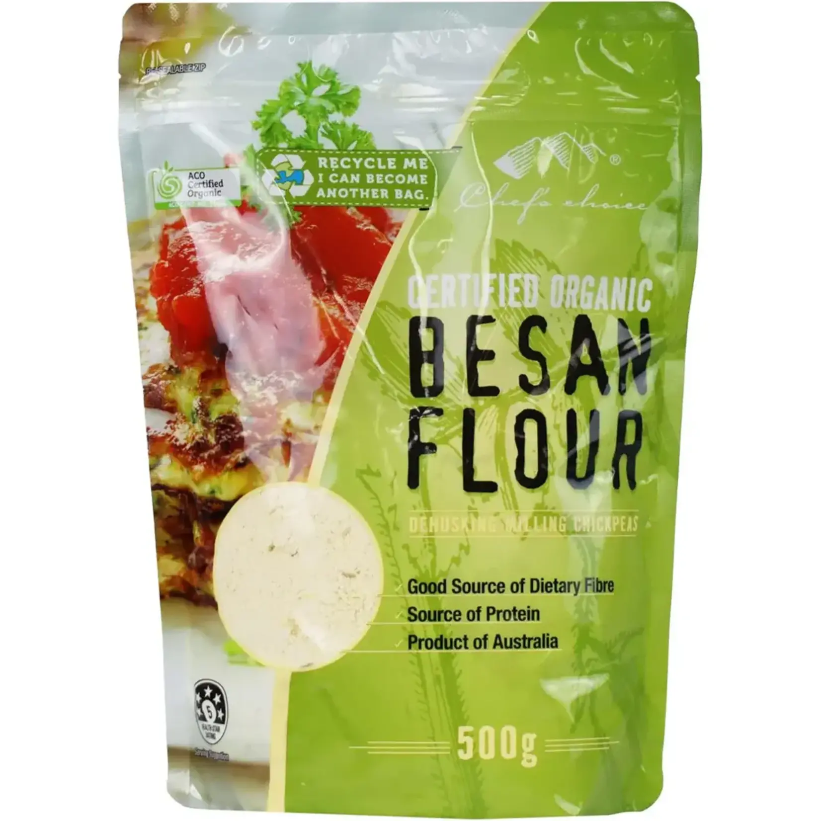 Chefs Choice Chefs Choice Organic Besan Flour 500g